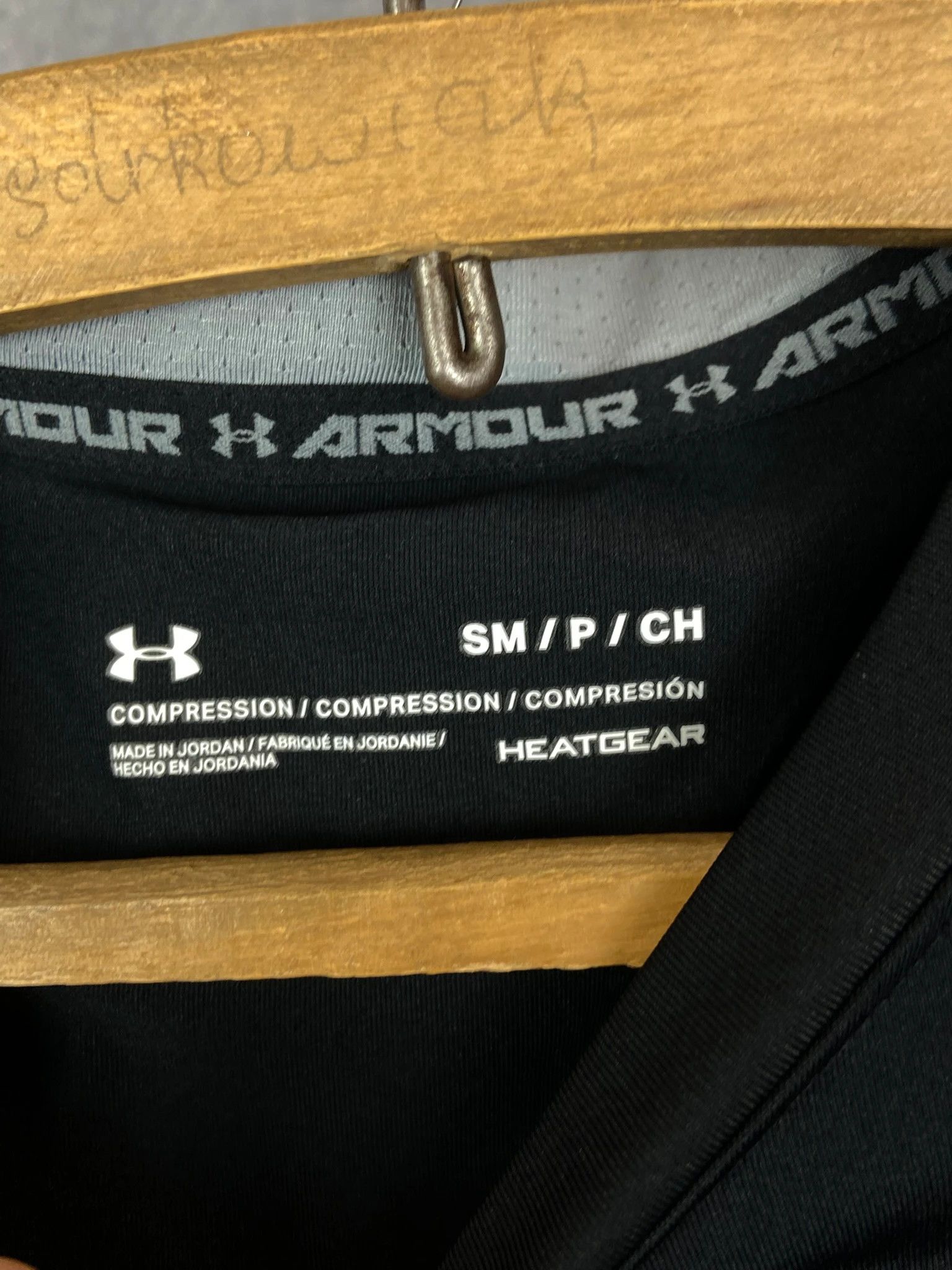 Under Armour Under Armour Sleeveless Training Shirt Mini Logo Spellout Size US S / EU 44-46 / 1 - 3 Thumbnail
