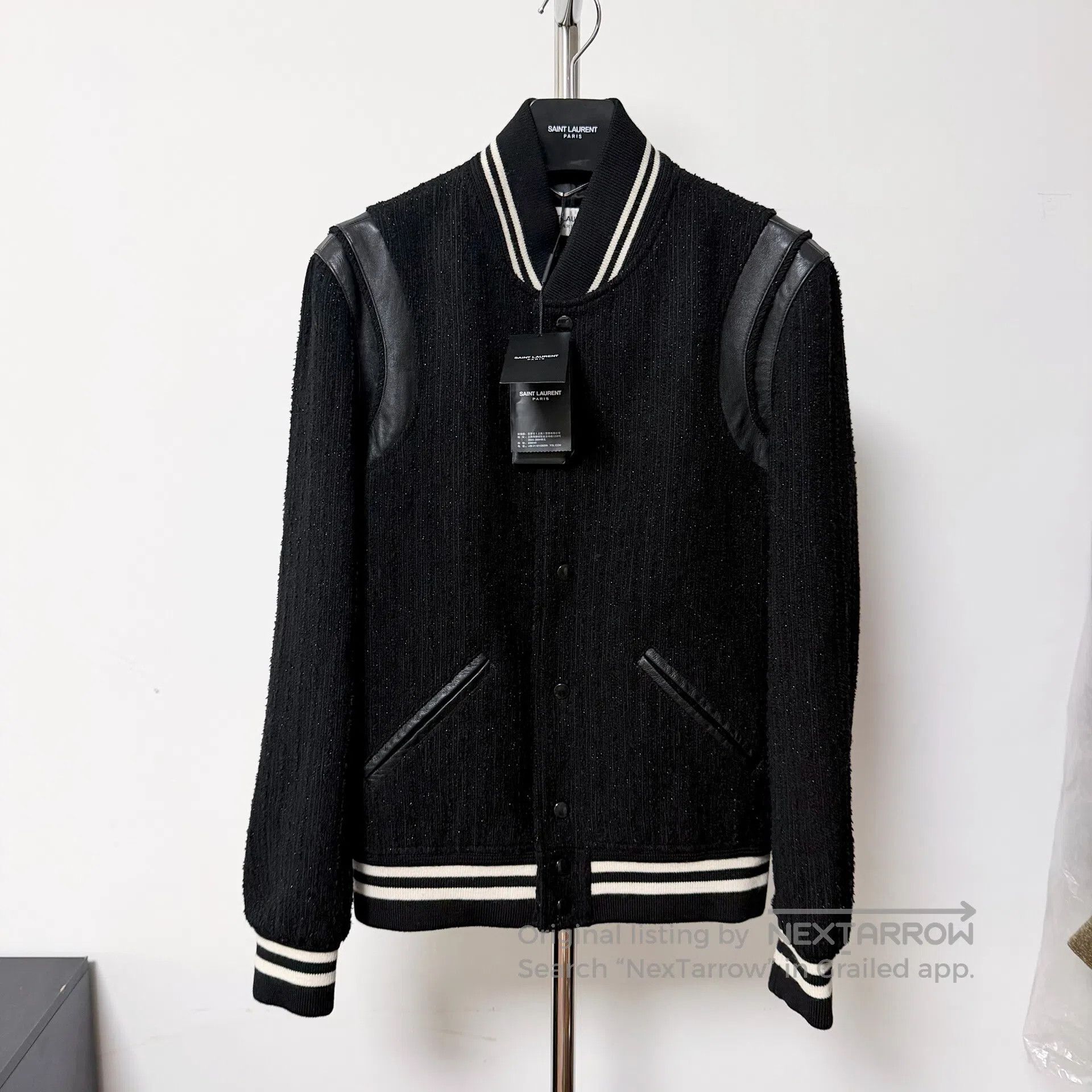 Saint Laurent Paris × Yves Saint Laurent Saint Laurent Black/White