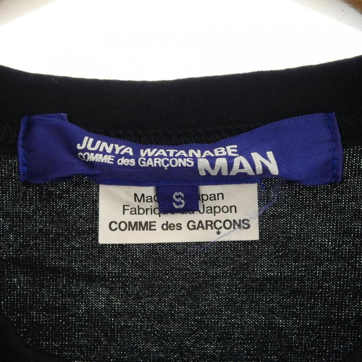 Junya Watanabe Short Sleeve Printed Crew Neck Tshirt Black Size US S / EU 44-46 / 1 - 4 Thumbnail
