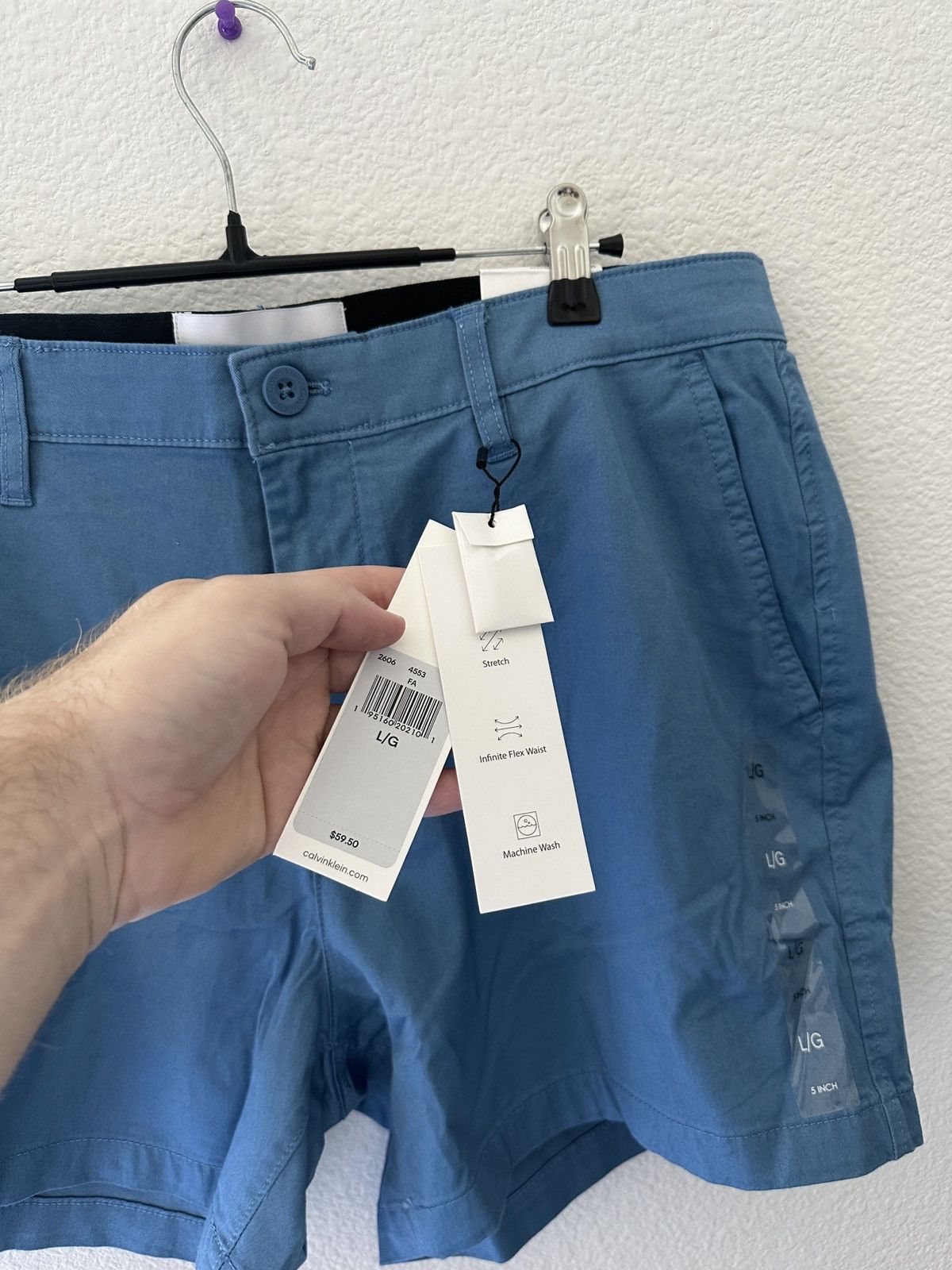 Calvin Klein Slim Fit Calvin Klein shorts NWT Large Size US 34 / EU 50 - 2 Thumbnail