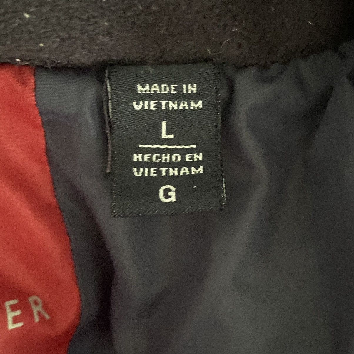 Tommy Hilfiger Tommy Hilfiger Navy Blue Red Winter Puffer Jacket Size L Size US L / EU 52-54 / 3 - 8 Thumbnail