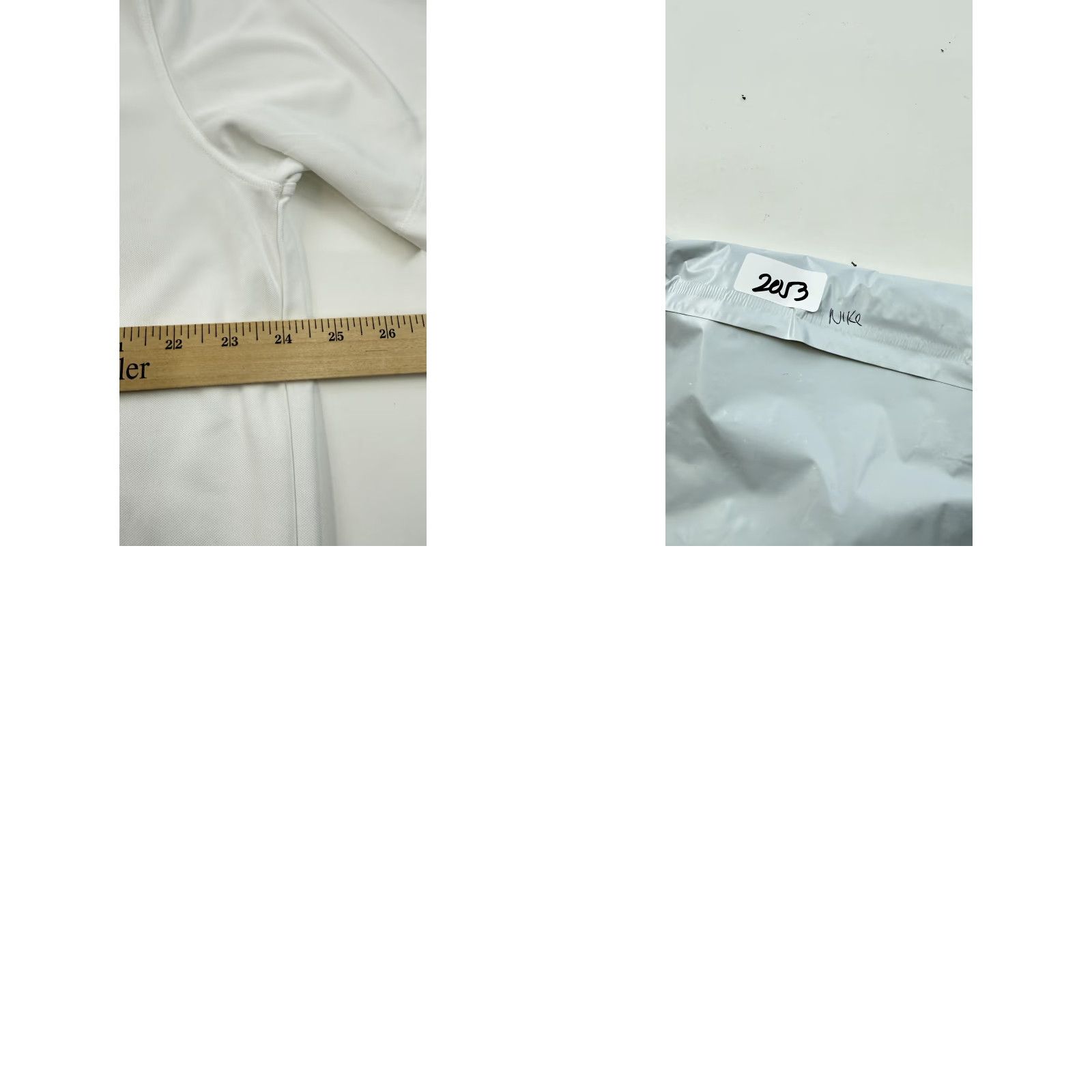 Nike Nike Polo Shirt Mens XL White Security Logo Short Sleeve Top Jordan Converse Size US XL / EU 56 / 4 - 8 Thumbnail