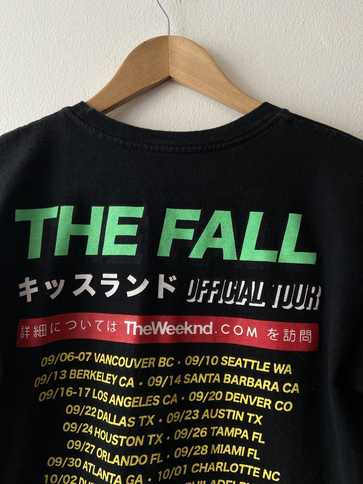 The Weeknd × XO THE WEEKEND OFFICIAL ISSUE XO KISS LAND 2013 OG TEE Size US S / EU 44-46 / 1 - 4 Thumbnail