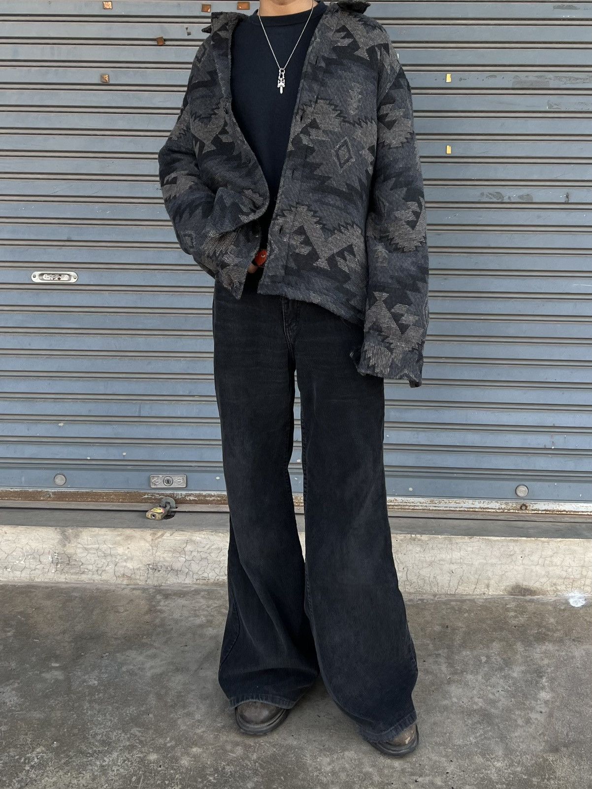 Japanese Brand Vintage Wool Boxy Jacket Size US M / EU 48-50 / 2 - 3 Thumbnail
