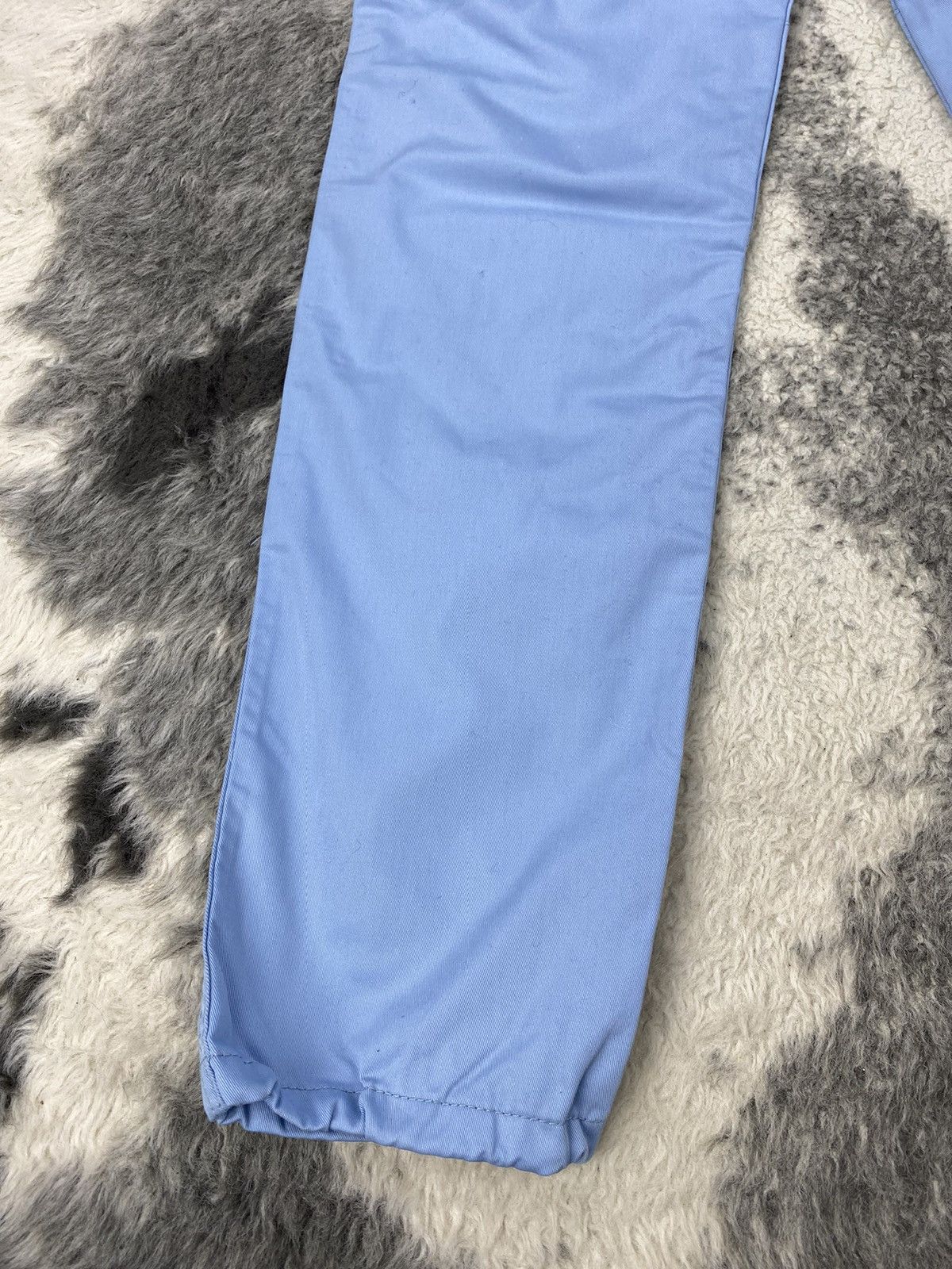 If Six Was Nine × Japanese Brand 🌟ACT CHIVE LURE🌟Spell Out RARE Color Baby Blue Cargo Pant Size US 29 - 21 Thumbnail