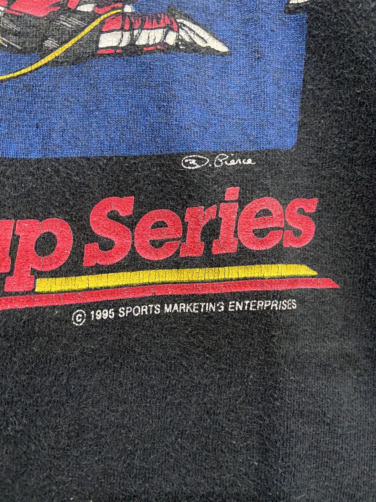 NASCAR VINTAGE WINSTON CUP SERIES 1998 NASCAR LINE UP TEE SHIRT Size US XL / EU 56 / 4 - 4 Thumbnail