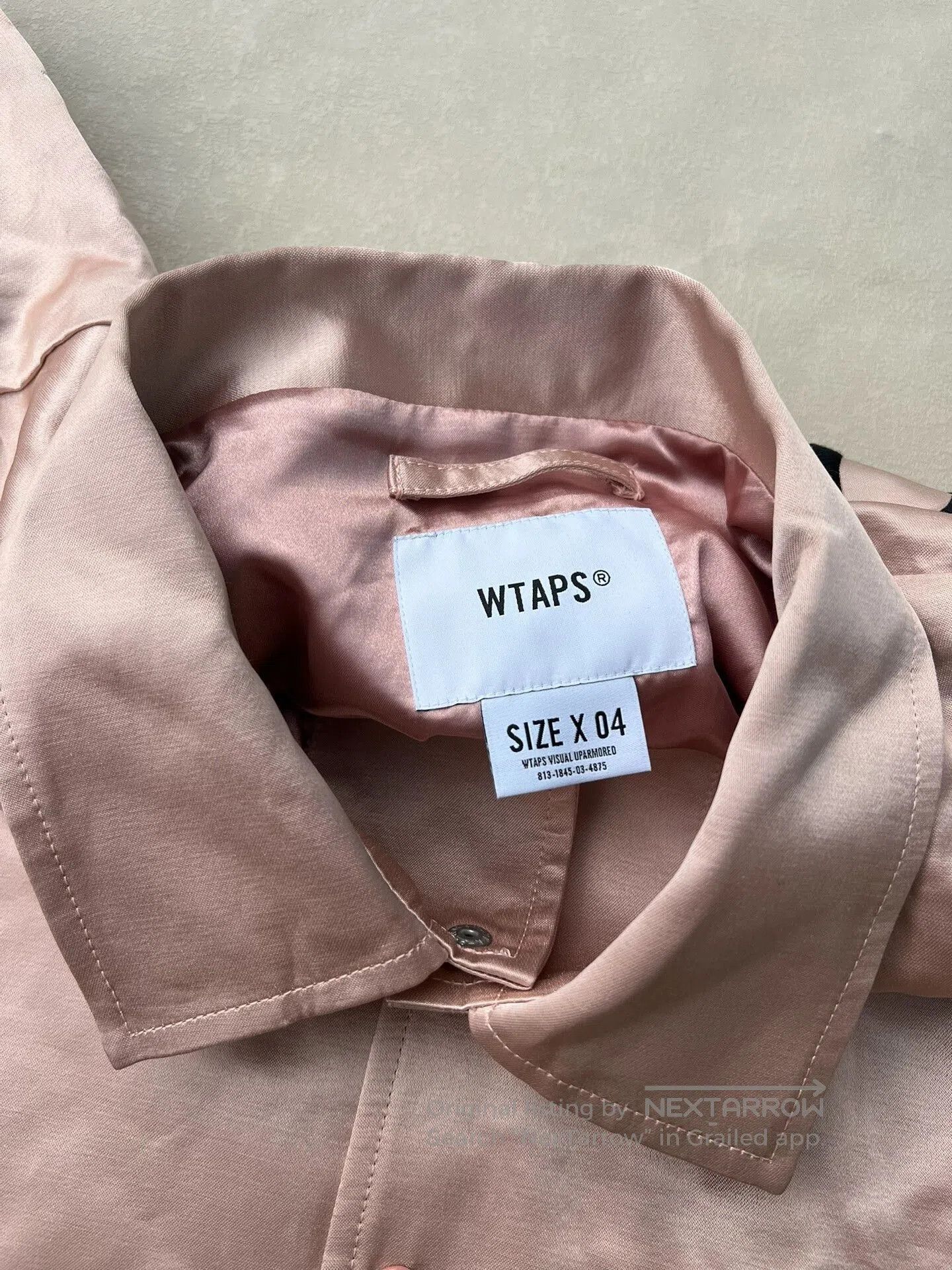 Wtaps WTAPS GREASERS SATIN CASUAL JACKET. Size US XL / EU 56 / 4 - 3 Thumbnail