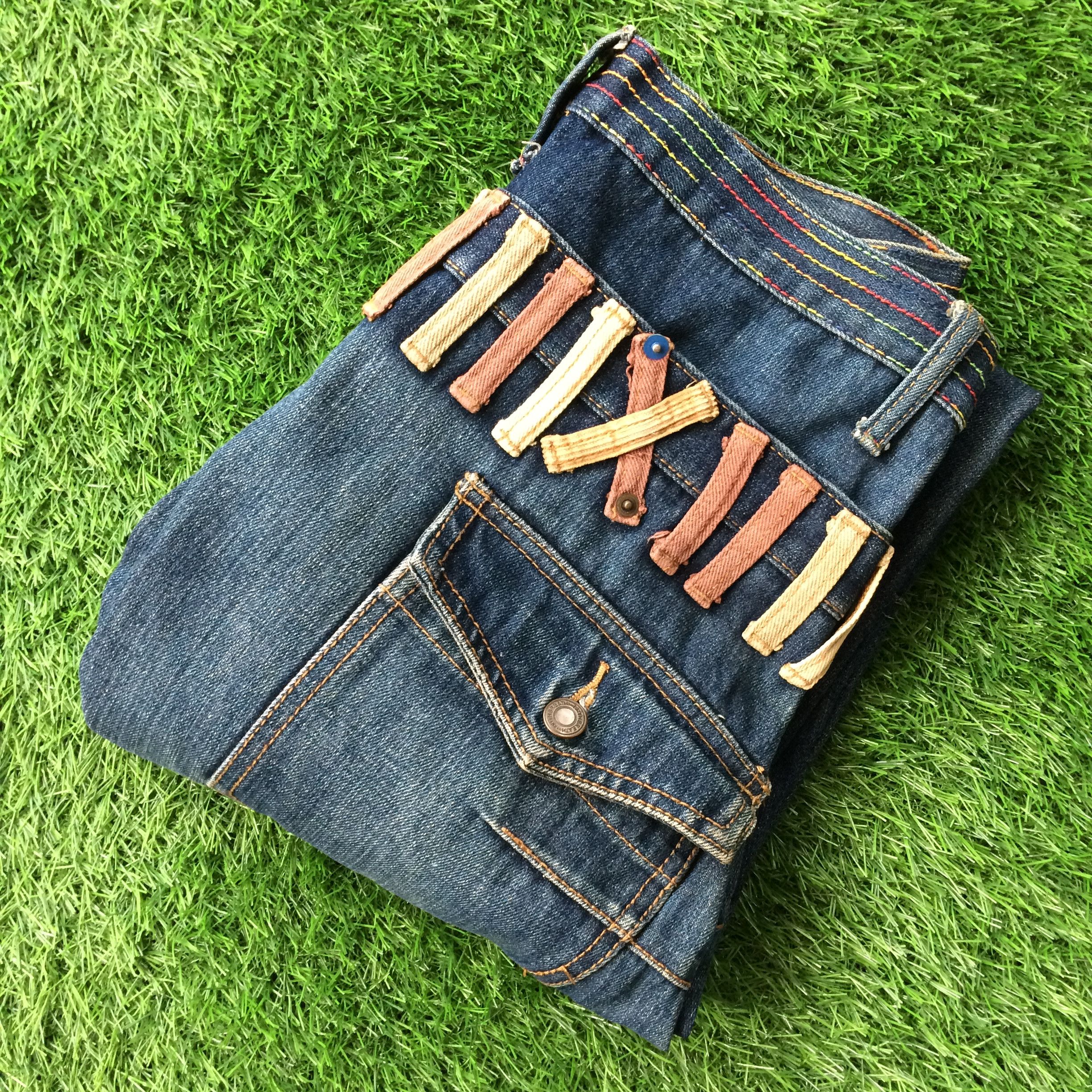 Japanese Brand Japanese Multi Pocket Denim Jeans D-702 Size US 30 / EU 46 - 9 Thumbnail
