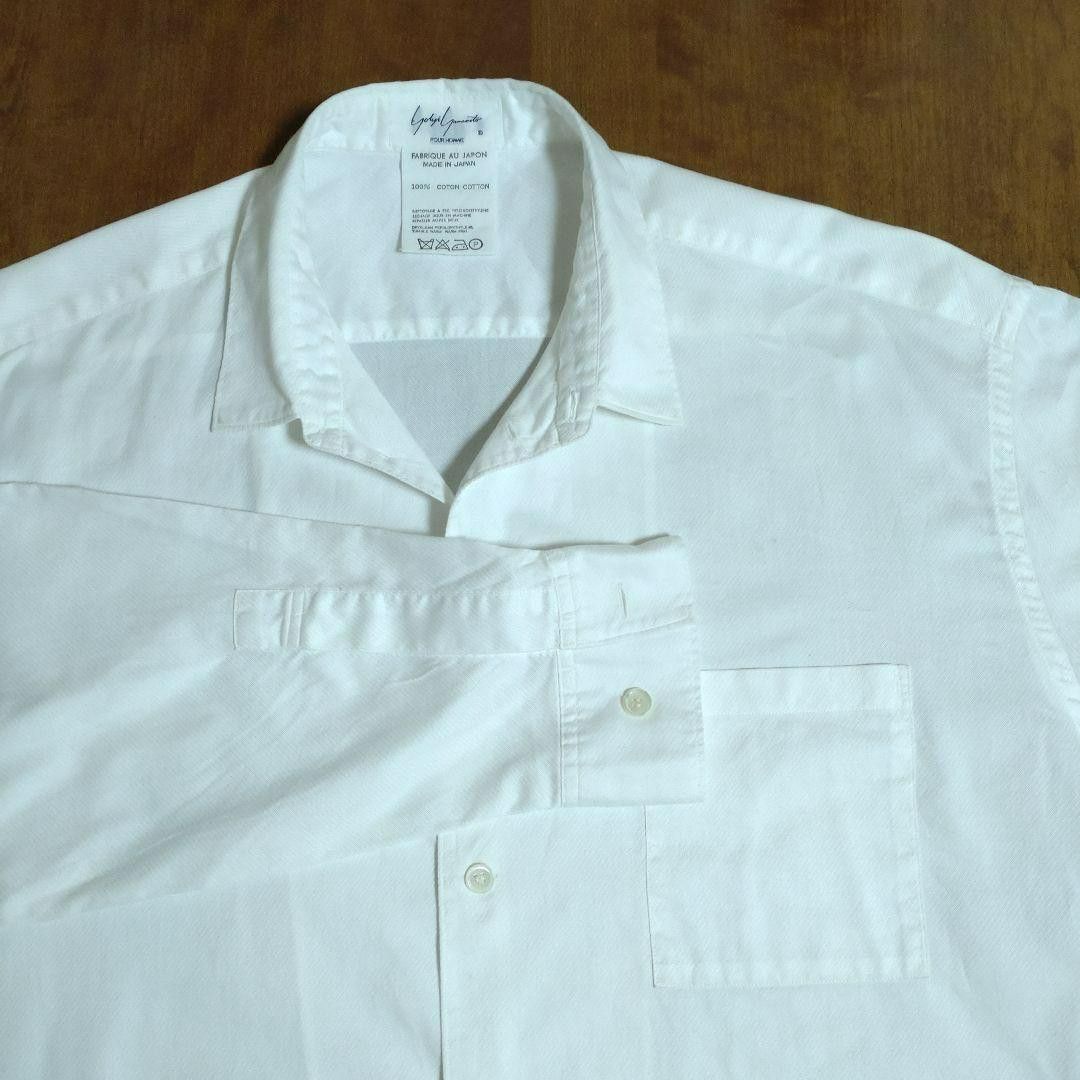 Yohji Yamamoto Yohji Yamamoto Homme Initial Big Broad Shirt Size US M / EU 48-50 / 2 - 6 Thumbnail