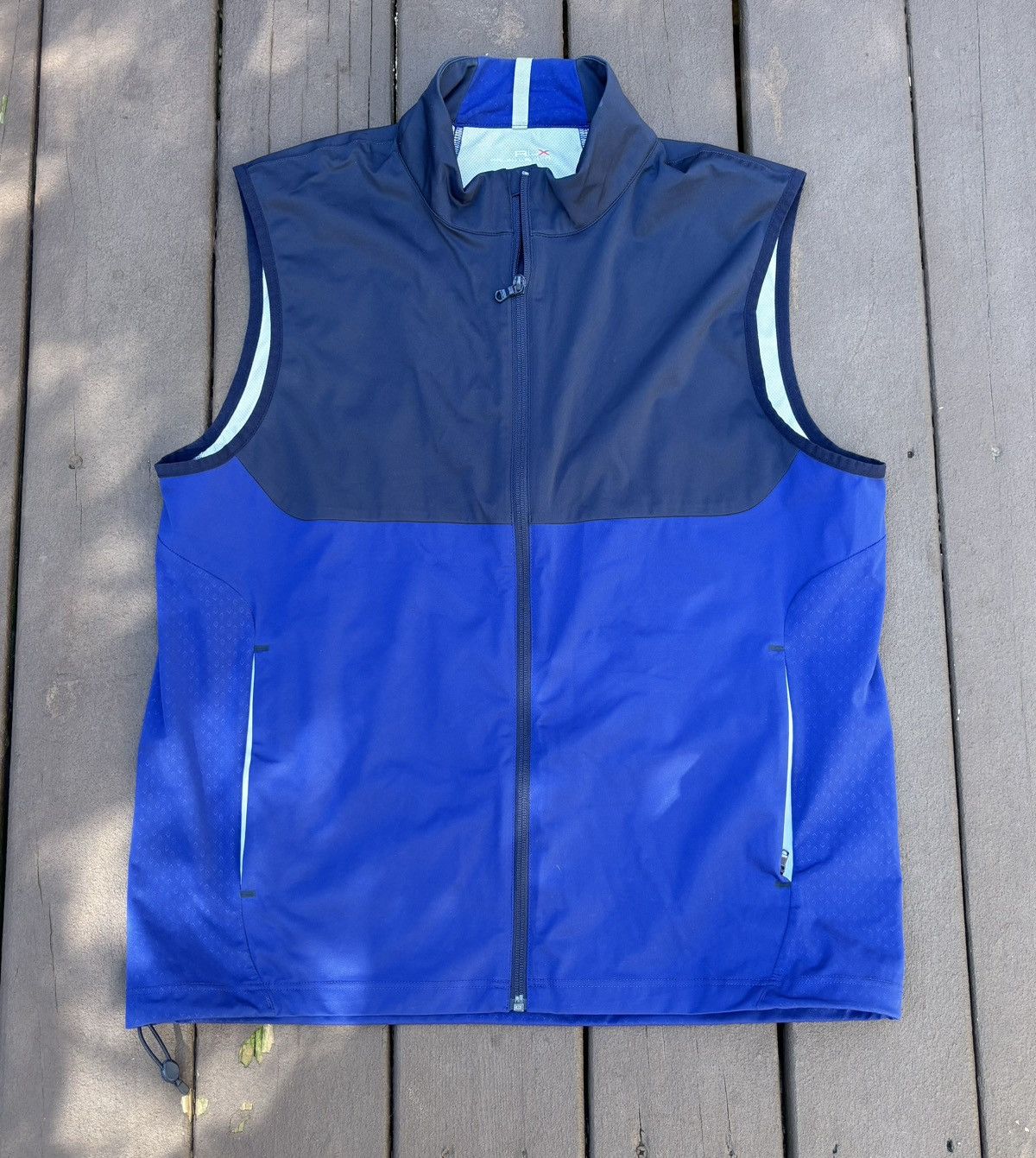 RLX Ralph Lauren RLX Golf Ralph Lauren Mens Color Block Stratus Sports Vest Size US L / EU 52-54 / 3 - 1 Thumbnail