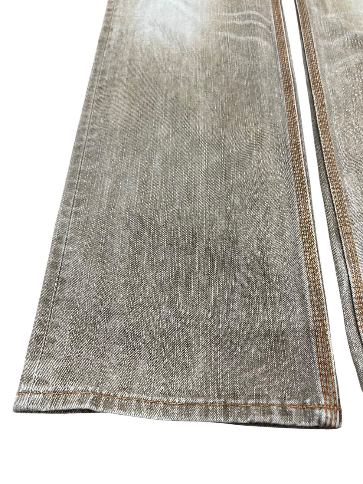 Edwin 💥Flare💥Vintage Edwin Exclusive Design Brown Faded Denim Jean Size US 32 / EU 48 - 6 Thumbnail