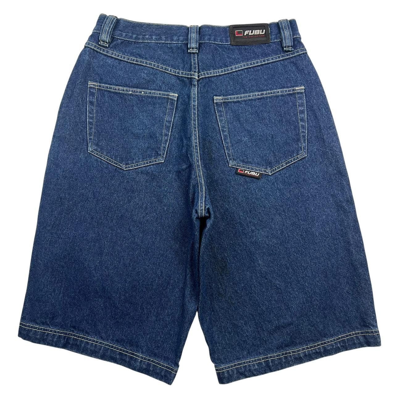 Fubu Vintage Fubu Denim Shorts / Jorts - Waist: 33” Size US 33 - 1 Thumbnail