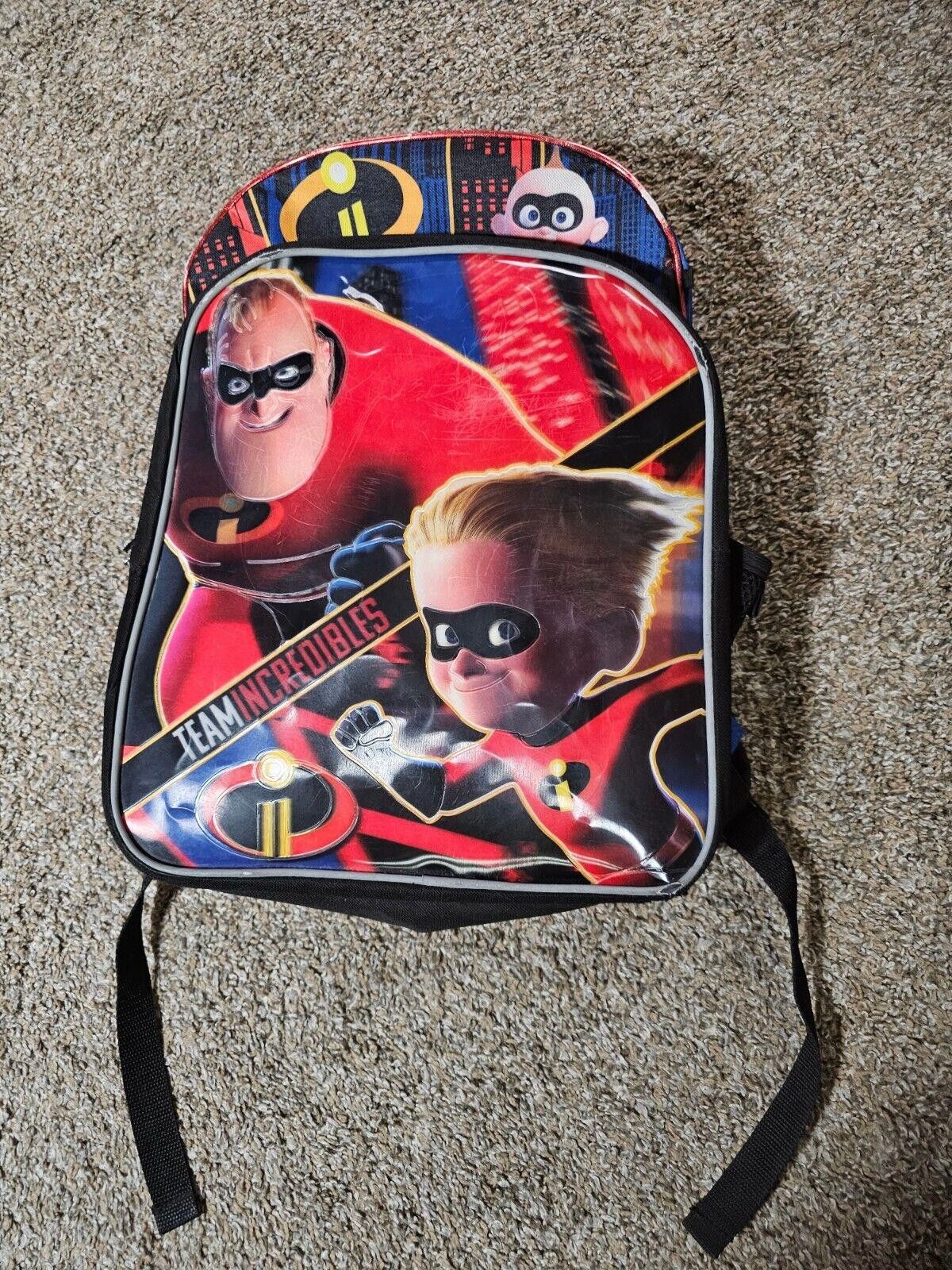 Designer Disney Pixar The Incredibles 2 Team Incredibles Backpack Size ONE SIZE - 1 Thumbnail