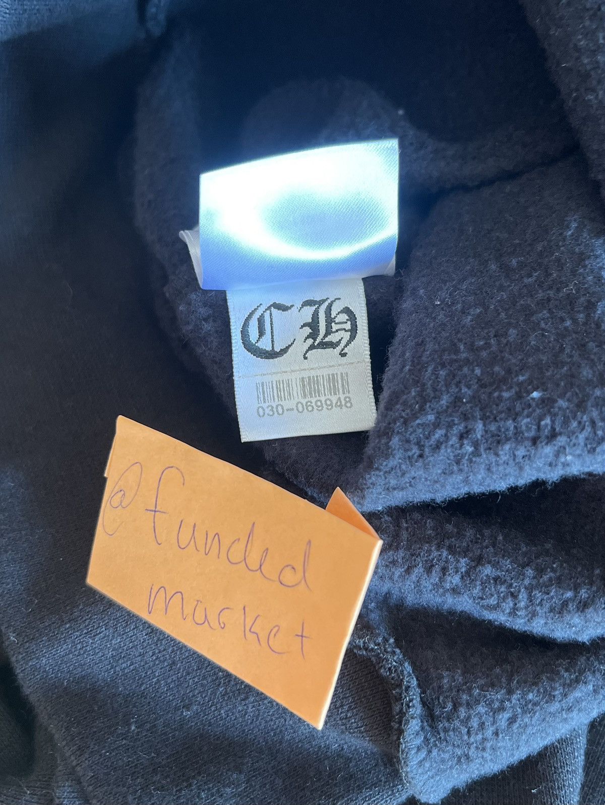 Chrome Hearts Chrome hearts vertical logo hoodie Size US XL / EU 56 / 4 - 7 Thumbnail