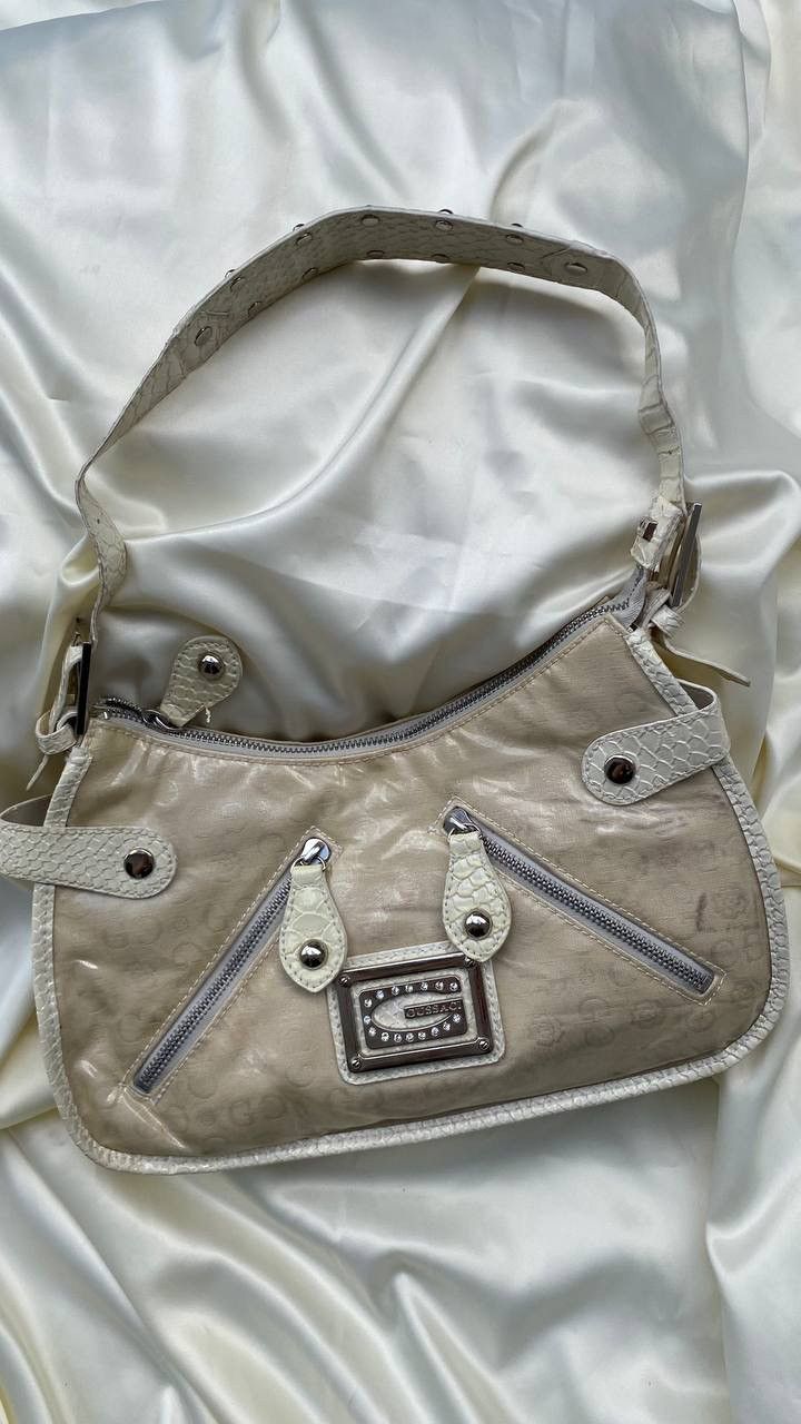Vintage Vintage cream shoulder bag Size ONE SIZE - 2 Thumbnail