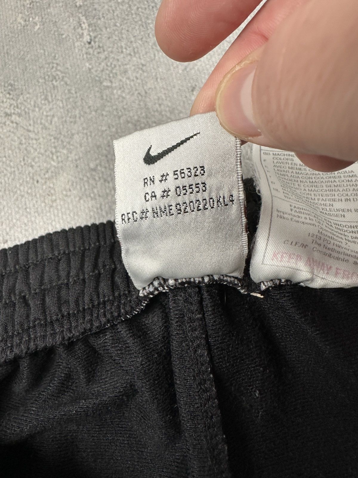 Nike Vintage Nike 00s Y2K Black White Track Suit Hoodie Pants Set Size US 34 / EU 50 - 16 Thumbnail