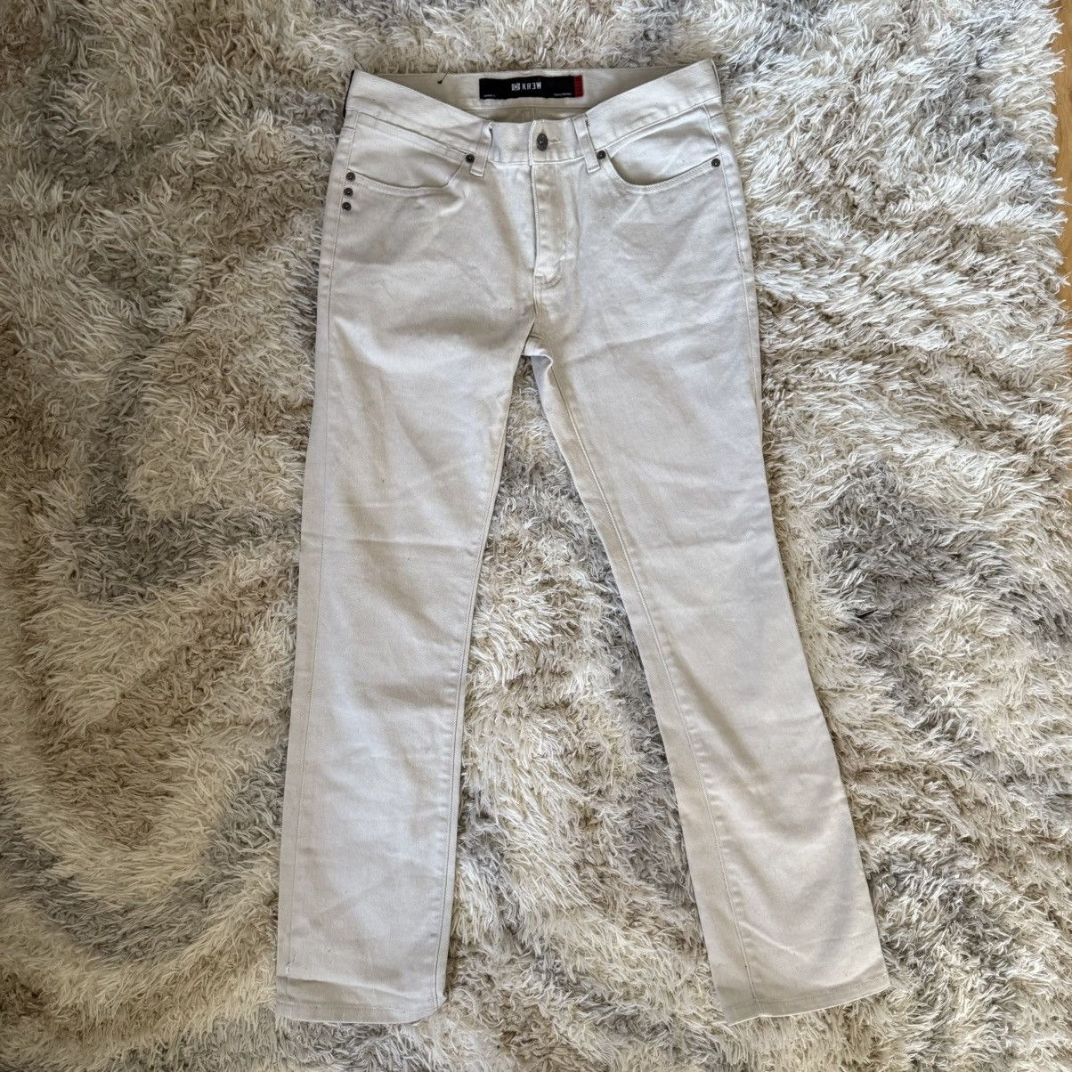 KREW Vintage Krew skateboards pants (k-slim) y2k kr3w Size US 31 - 1 Thumbnail