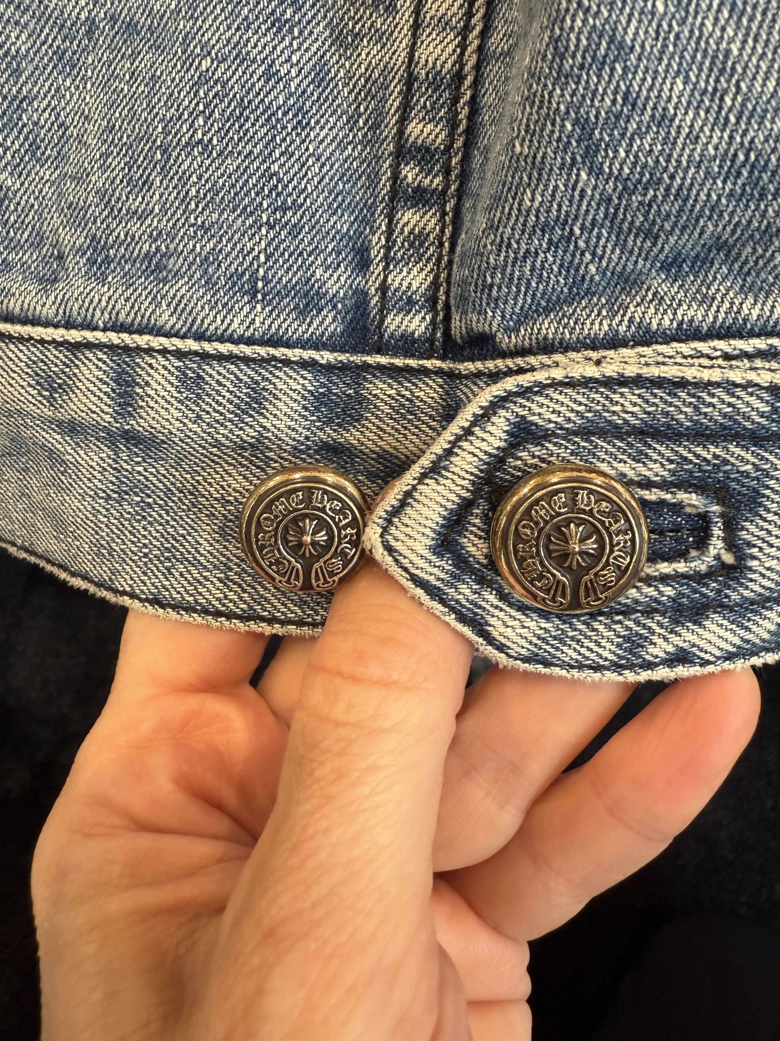 Chrome Hearts chrome hearts patch work cropped denim Size M / US 6-8 / IT 42-44 - 3 Thumbnail