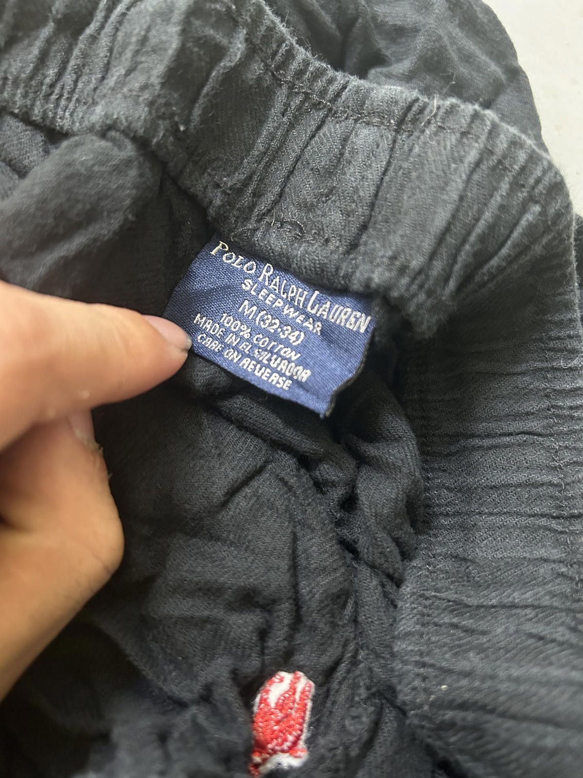 Polo Ralph Lauren Polo Ralph Lauren Black Linen Pants Size US 32 / EU 48 - 6 Thumbnail
