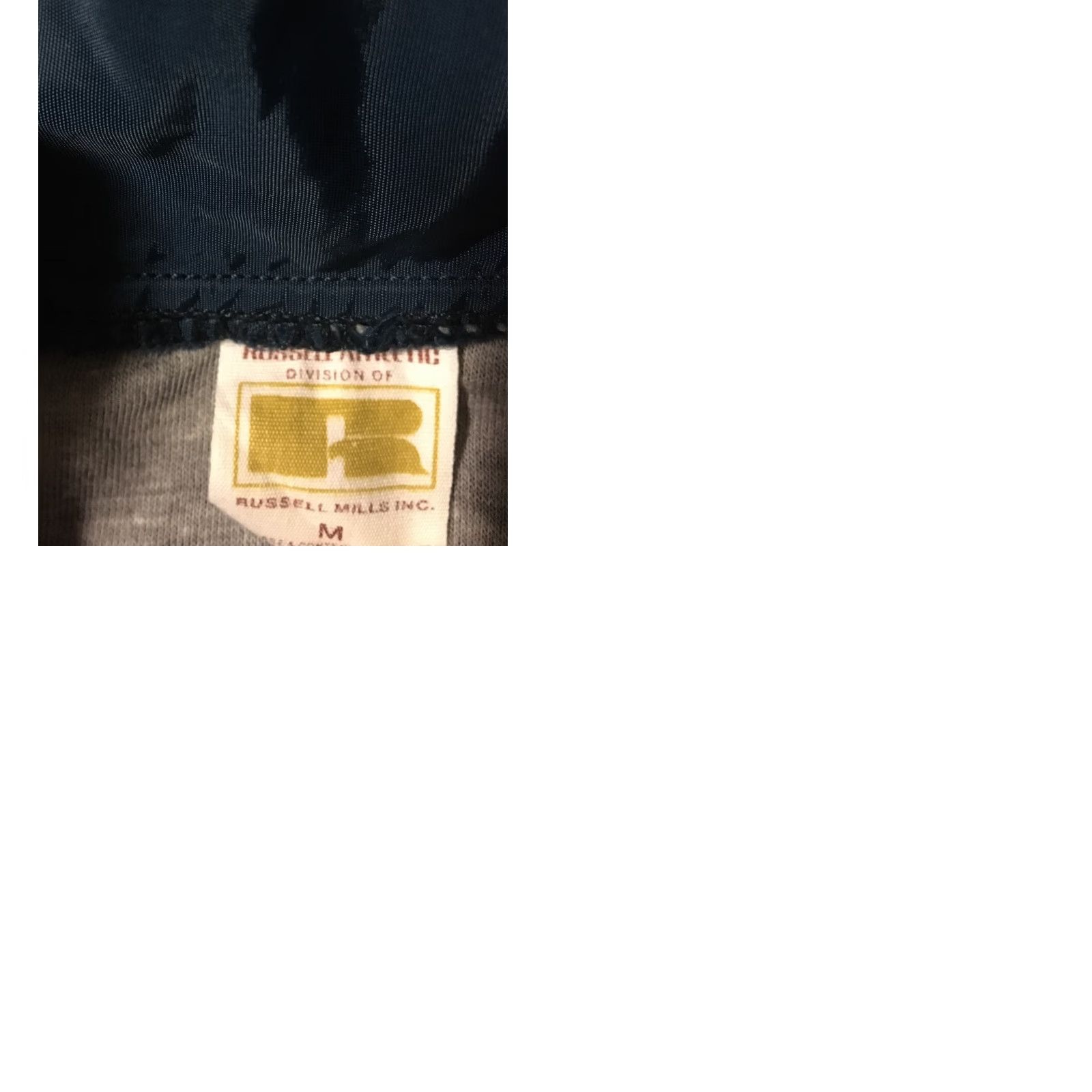 Russell Athletic VINTAGE Russell Athletic Fraternity Jacket M Blue School Sigma Phi Epsilon 70s 80s College Windbreaker Mens Jacket Size US M / EU 48-50 / 2 - 9 Thumbnail