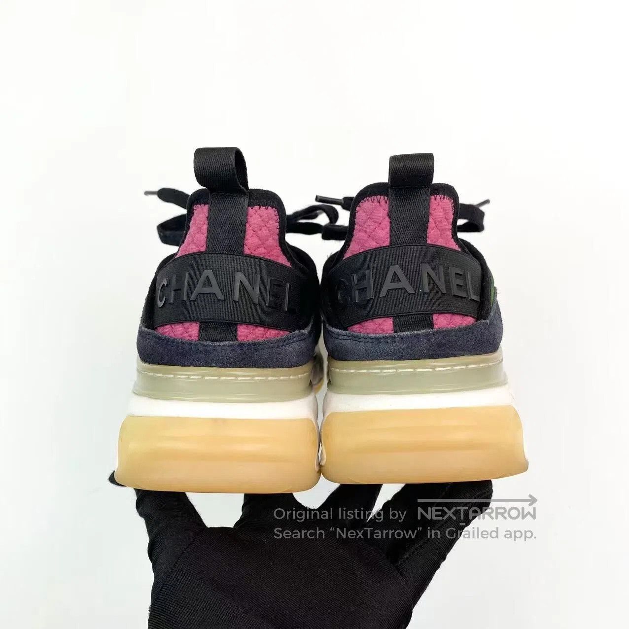 Chanel Chanel Double C Gold Label Pink athleisure shoes| Size US 8 / IT 38 - 5 Thumbnail