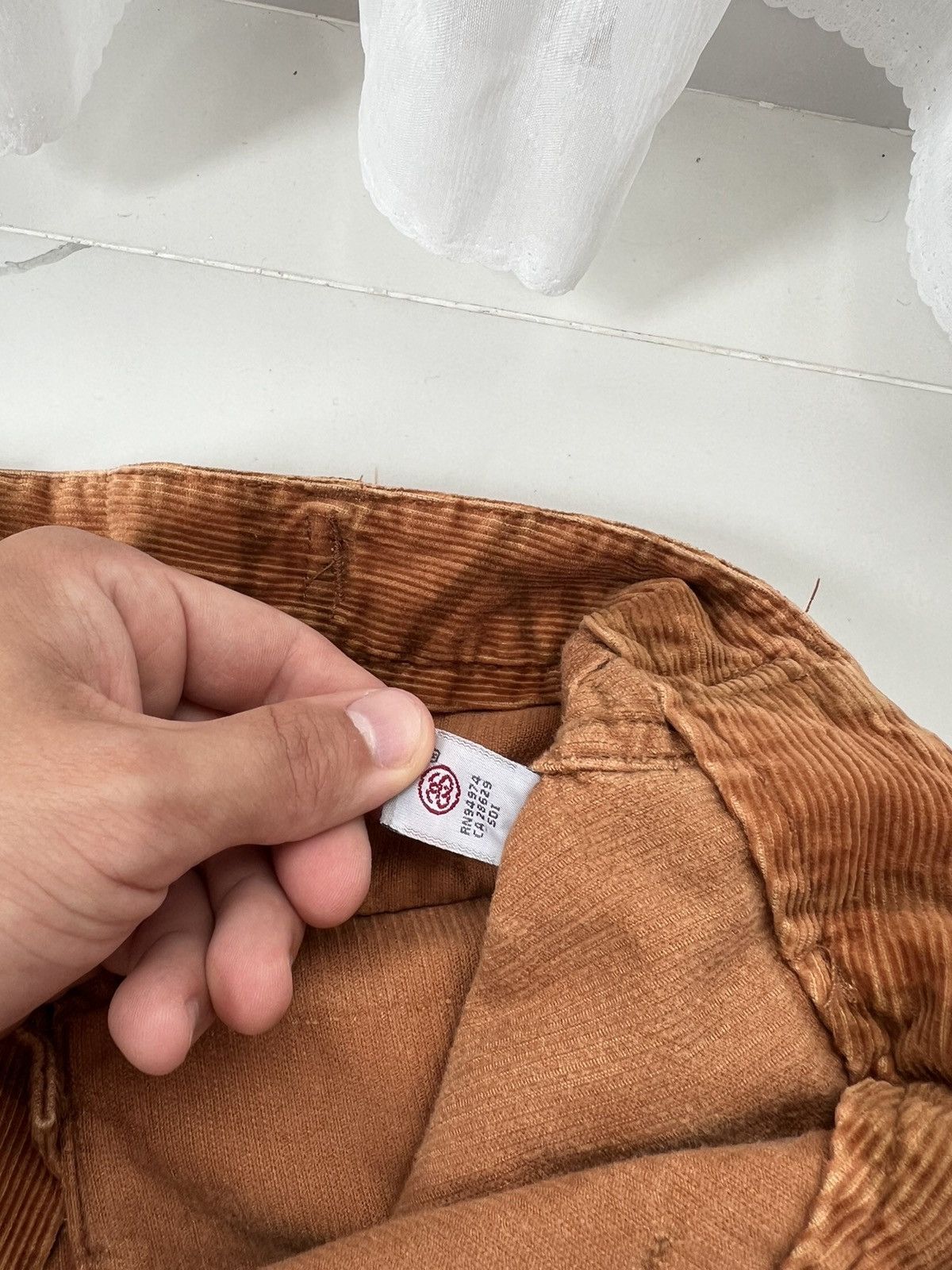 Stussy 90’s STUSSY CORDUROY RARE MULTIPOCKET CARGO RETRO PANTS Y2K Size US 32 / EU 48 - 17 Thumbnail