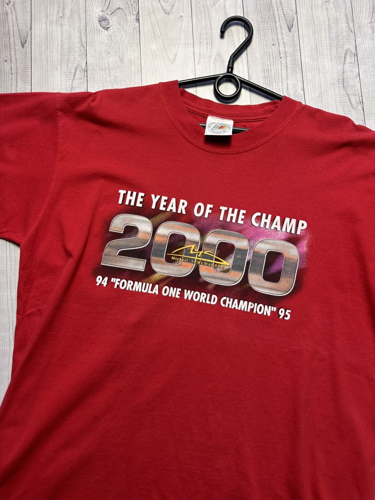 Ferrari × Vintage Vintage Ferrari racing tee 2000’S formula 1 Schumacher Size US L / EU 52-54 / 3 - 2 Thumbnail