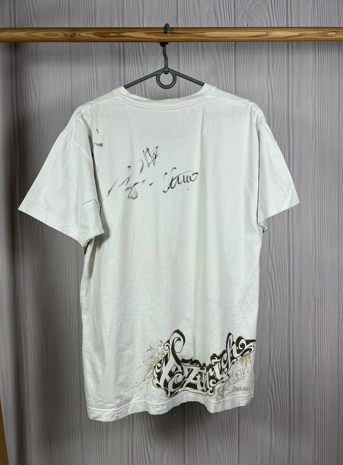Other Rare FCZ FC Zurich Signed T-Shirt Size M Lion Graphic Tee Size US M / EU 48-50 / 2 - 2 Thumbnail