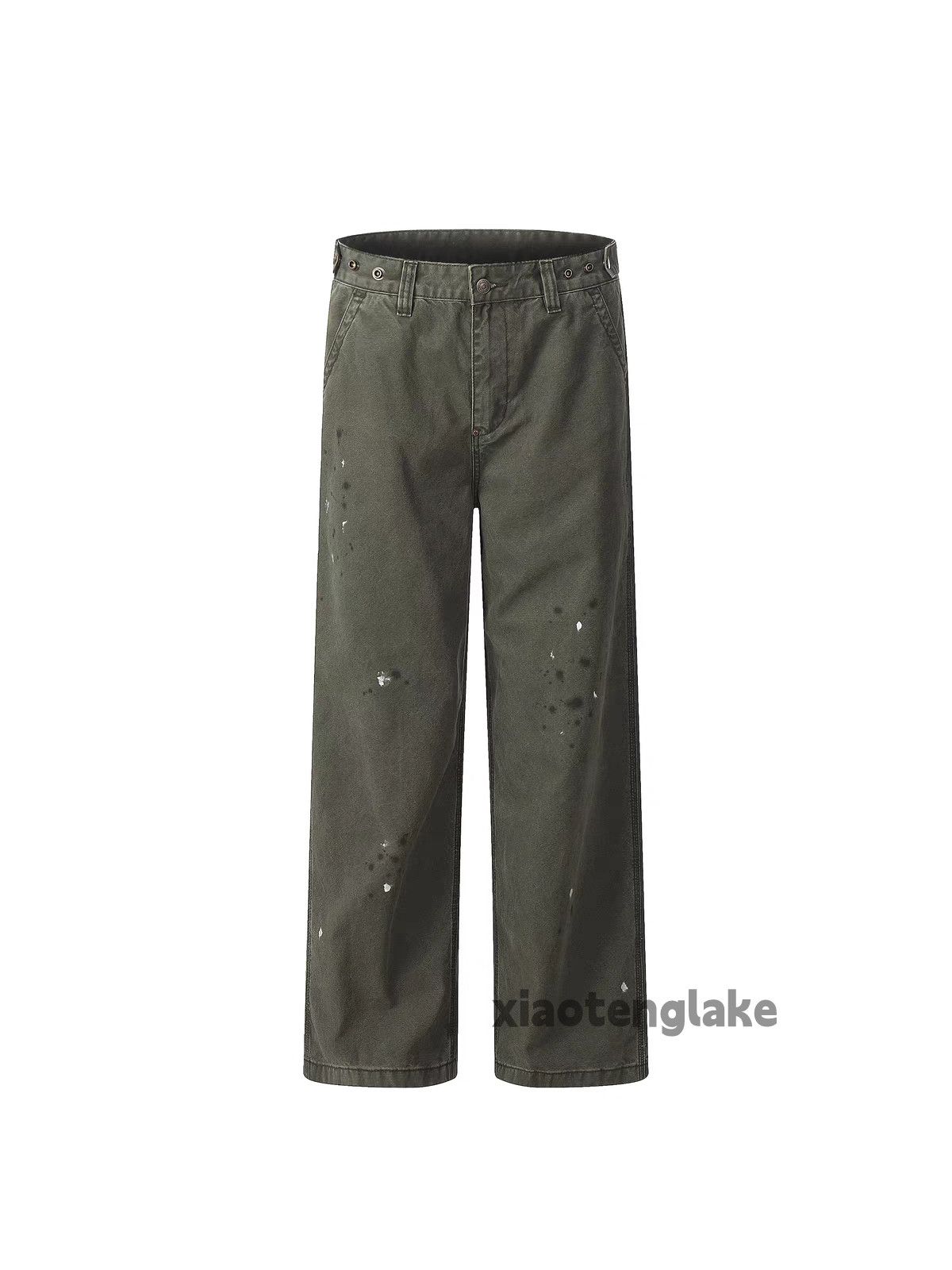 Designer × Japanese Brand × Vintage washed faded paint workwear carpenter cargo pants Size US 32 / EU 48 - 3 Thumbnail