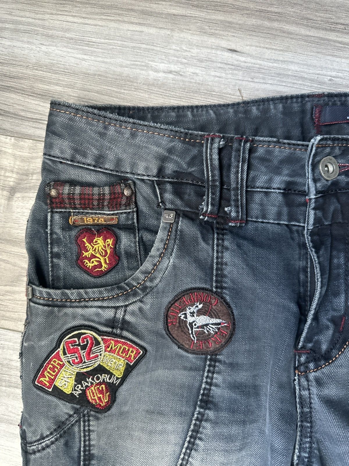 Vintage SKM DENIM Vintage denim Size US 33 - 9 Thumbnail