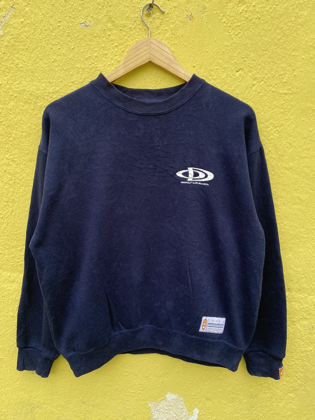 Vintage Vintage dropout surfboard big logo sweatshirt Size US M / EU 48-50 / 2 - 6 Thumbnail