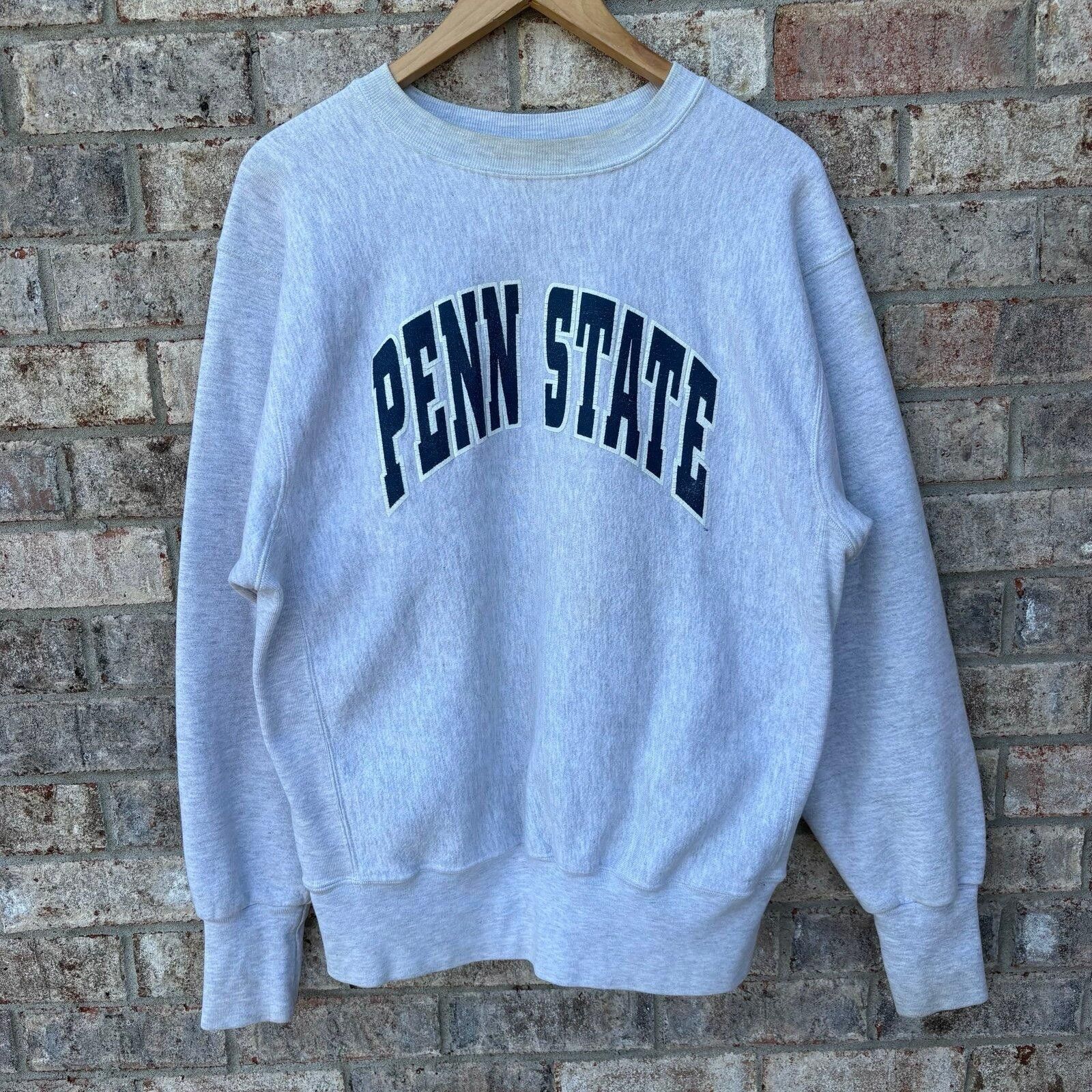 Gildan Vintage 80s Penn state reverse weave sweatshirt Size US L / EU 52-54 / 3 - 9 Thumbnail