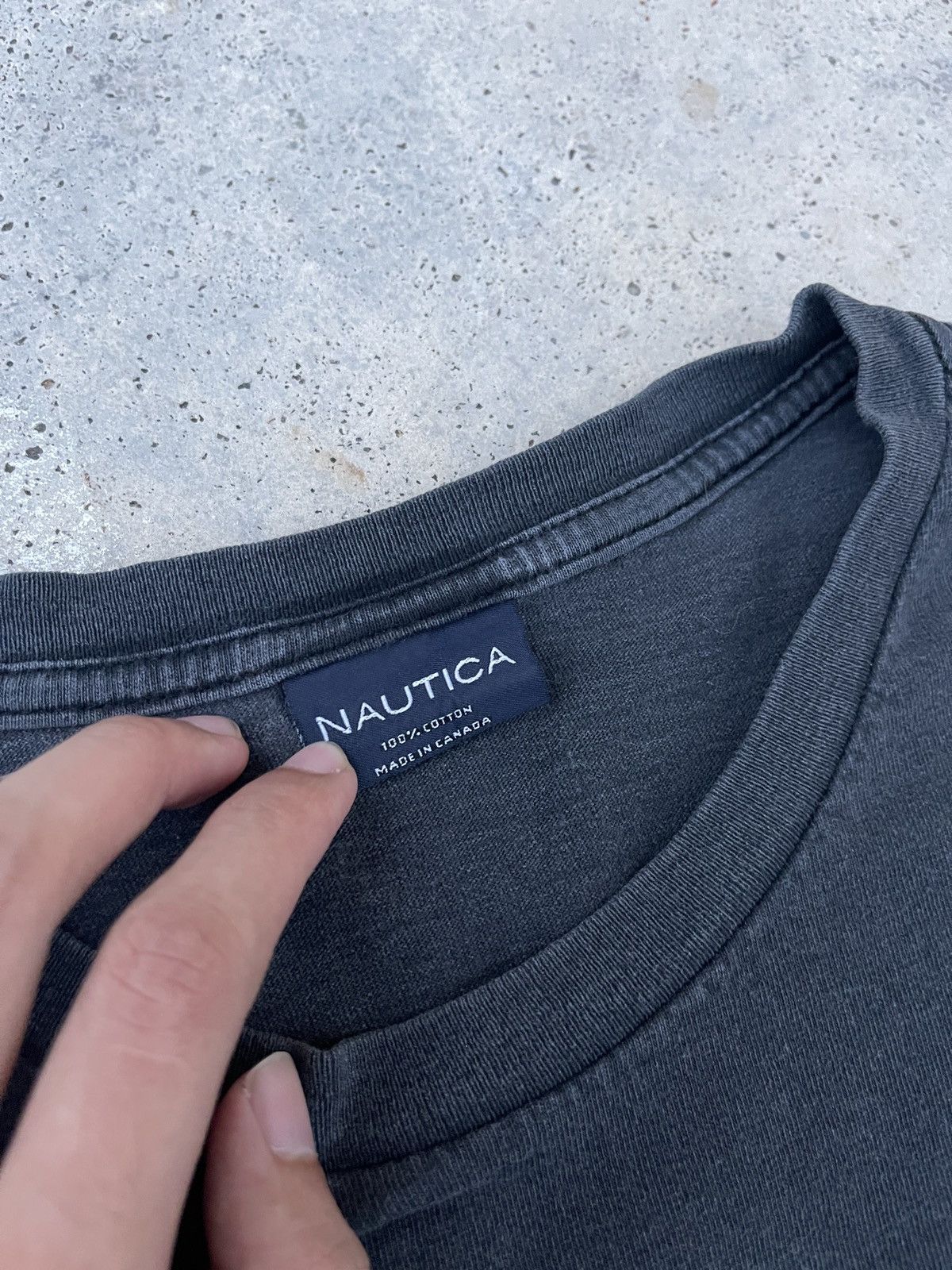 Nautica × Vintage Vintage Y2K Nautica Plain Shirt Size US XL / EU 56 / 4 - 7 Thumbnail