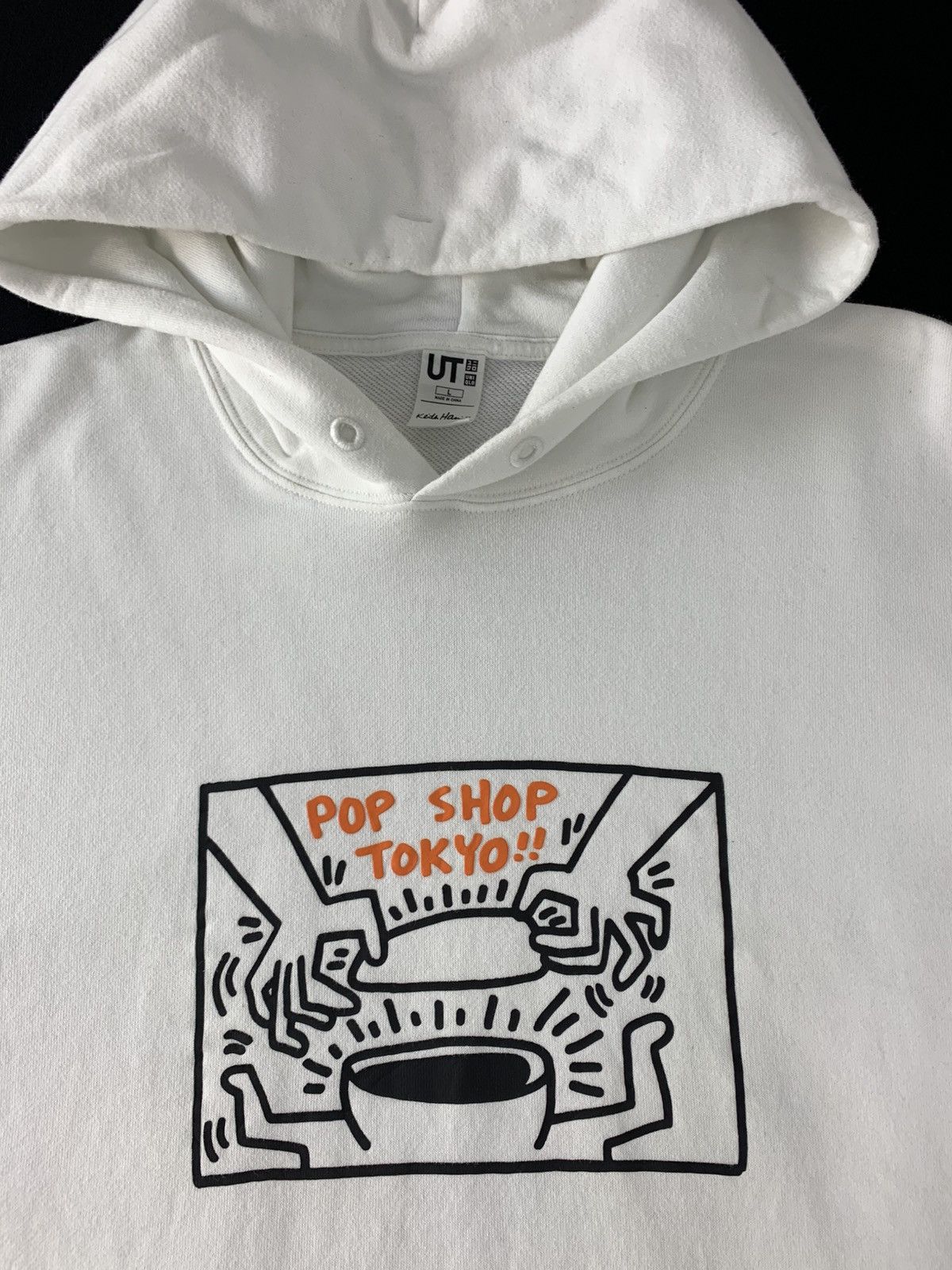 Keith Haring Hype Keith Haring Pop Shop Tokyo Art Hoodies Printed Size US L / EU 52-54 / 3 - 4 Thumbnail