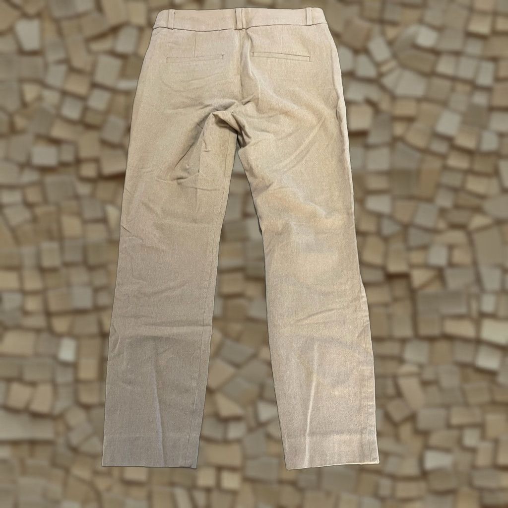 Banana Republic Banana Republic Pants Women's Size 2 Dress Pants Tan Straight Leg Womens Size 26" / US 2 / IT 38 - 1 Thumbnail