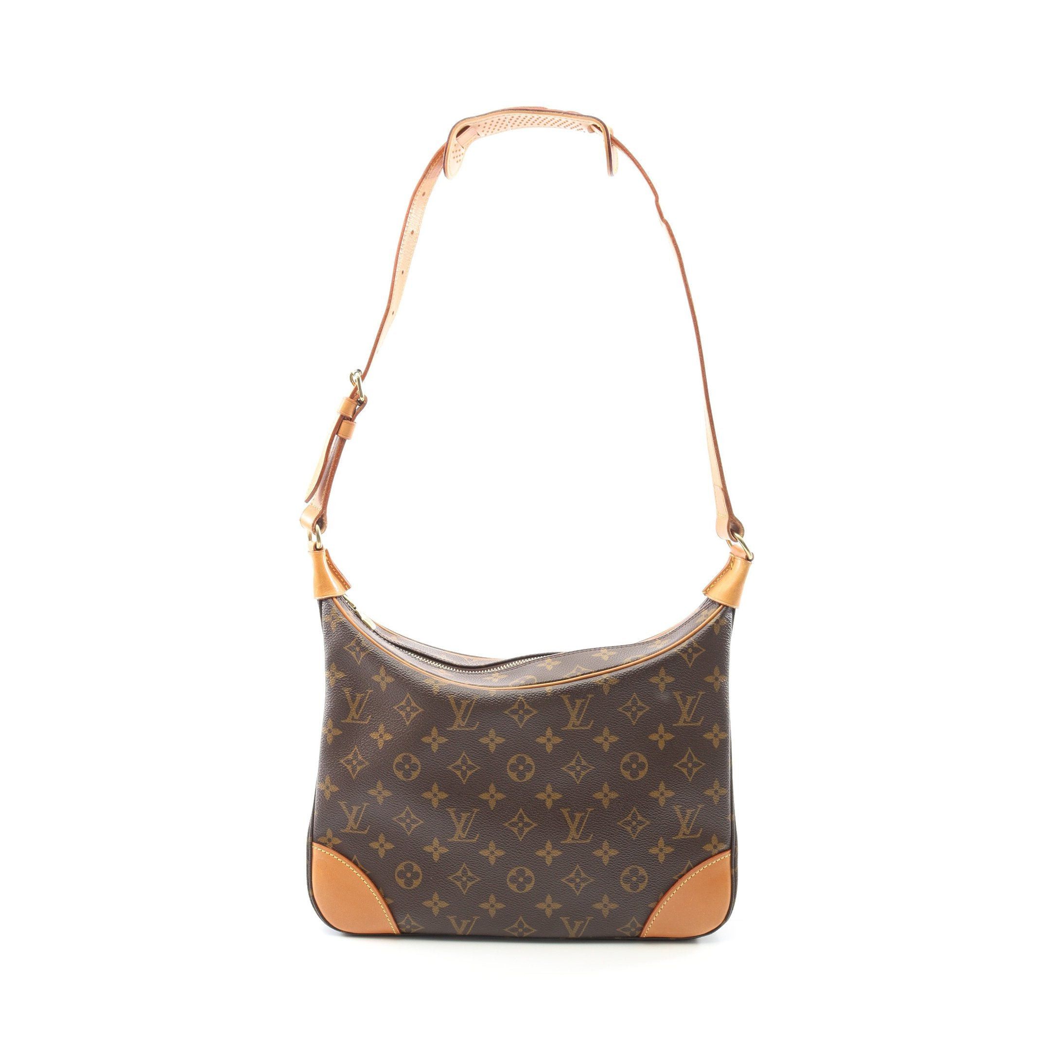 Louis Vuitton Louis Vuitton Boulogne Pm Monogram Shoulder Bag Leather Brown Size ONE SIZE - 1 Thumbnail