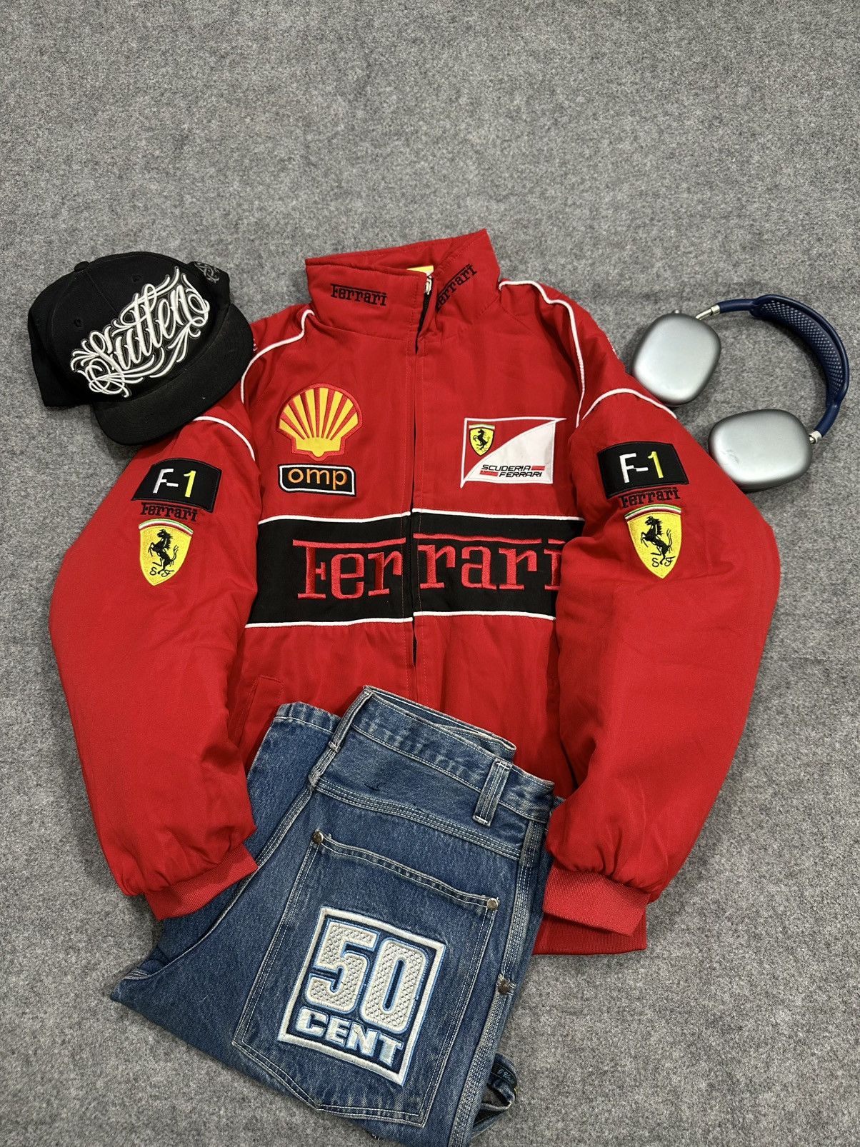 Ferrari Crazy Ferrari Racing Jacket 🏎️🏁 Size US M / EU 48-50 / 2 - 1 Thumbnail
