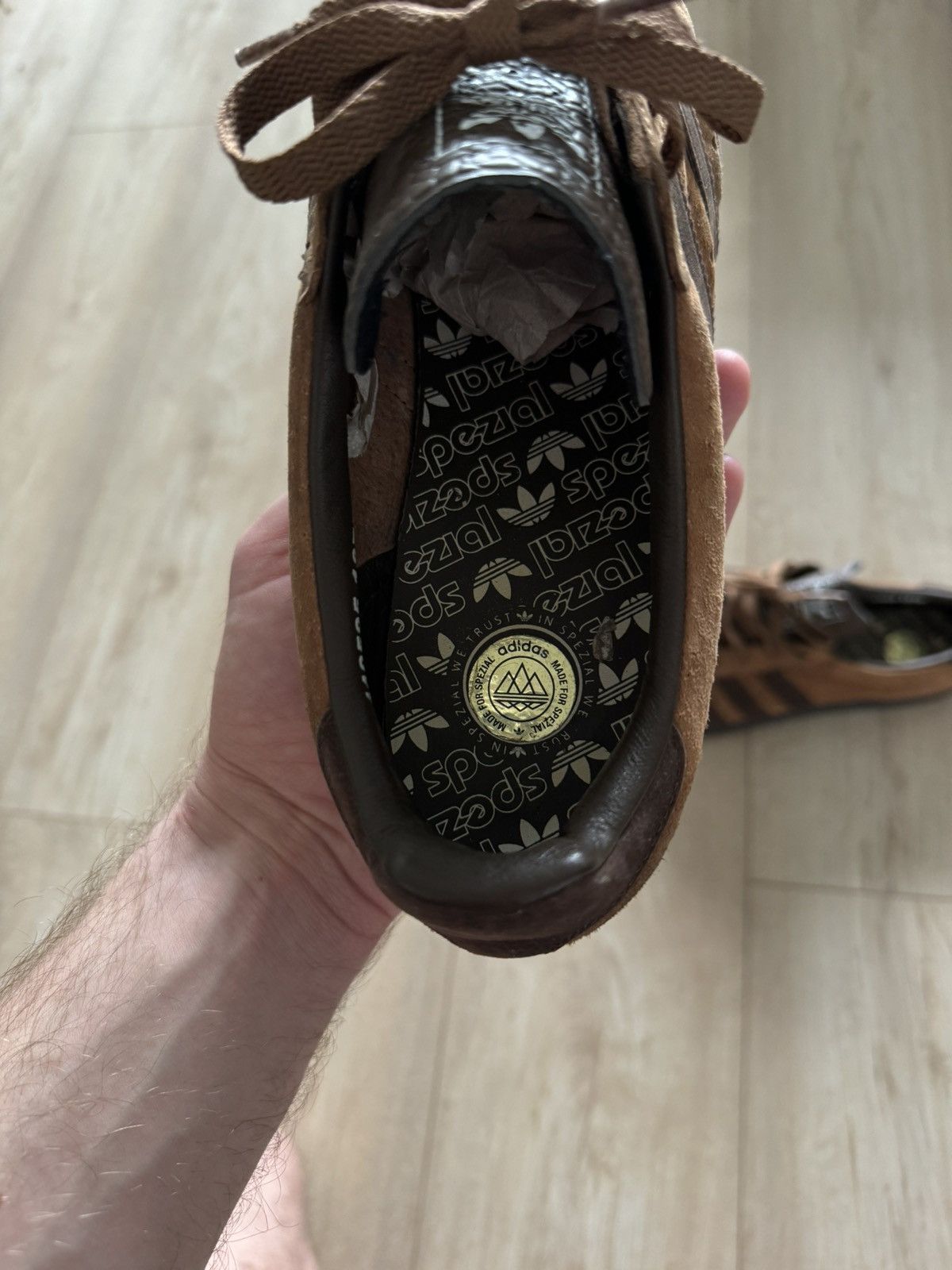 Adidas Adidas Spezial SPZL Padiham Brown Size US 10 / EU 43 - 8 Thumbnail