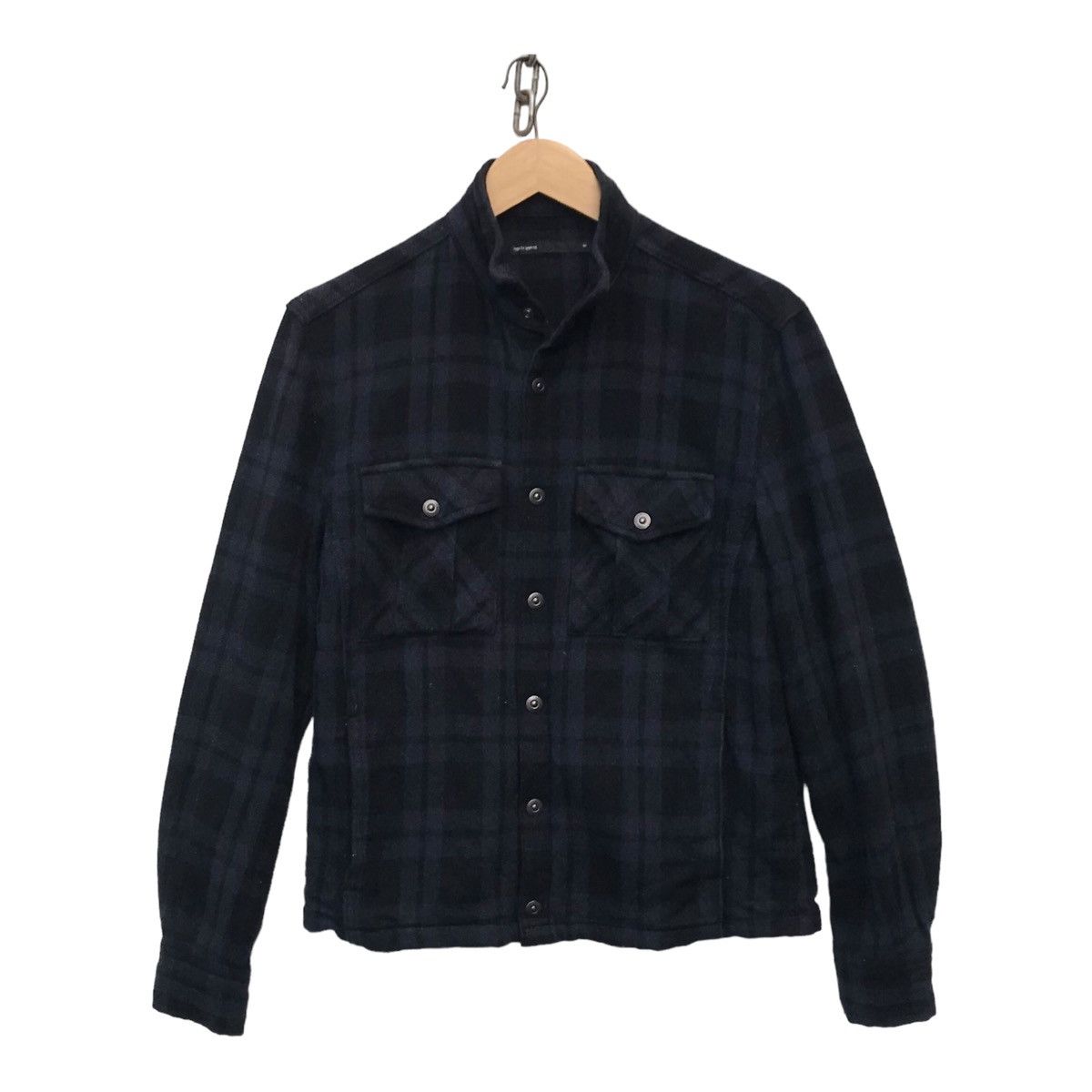 Ego Tripping Ego Tripping Japan Checked Mix Wool Jacket ( 19” X 24” ) Size US S / EU 44-46 / 1 - 1 Thumbnail