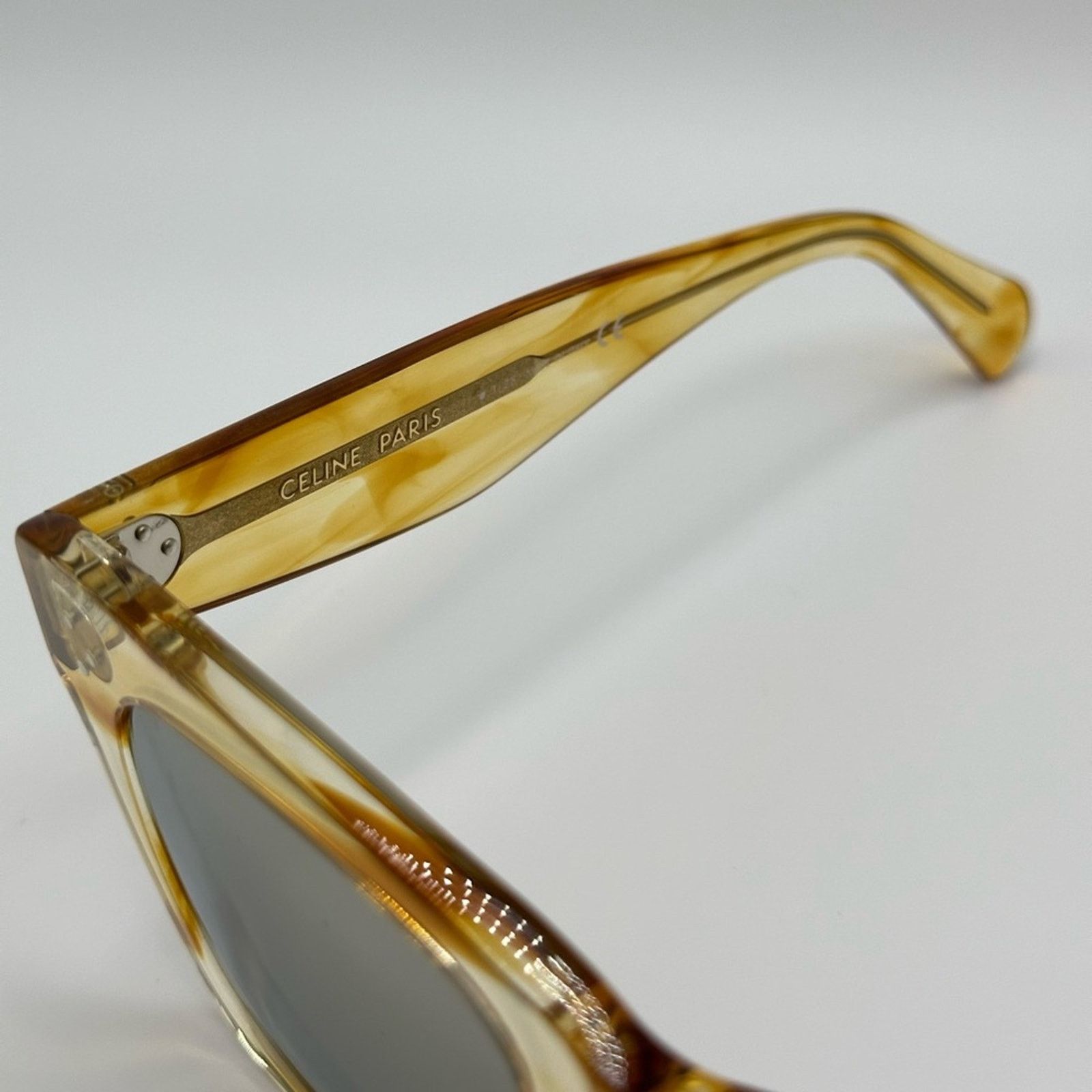 Celine NEW CELINE Sunglasses CL4004IN/S 56C Yellow Clear Women Size ONE SIZE - 3 Thumbnail