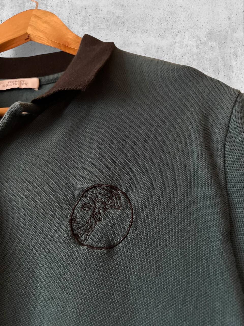 Versace Gianni Versace Collection Gorgona polo tee t shirt Size US L / EU 52-54 / 3 - 3 Thumbnail