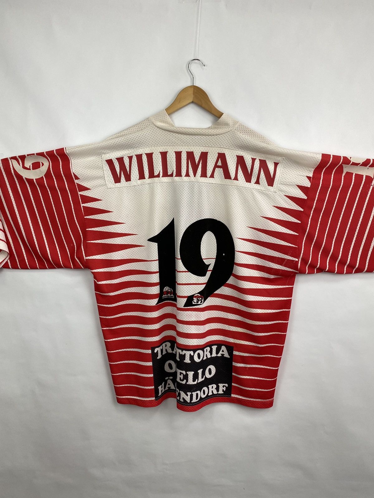 NHL × Nike Vintage 90s Bandits 19 Willimann Hockey Jersey Rare Retro Size US XL / EU 56 / 4 - 9 Thumbnail