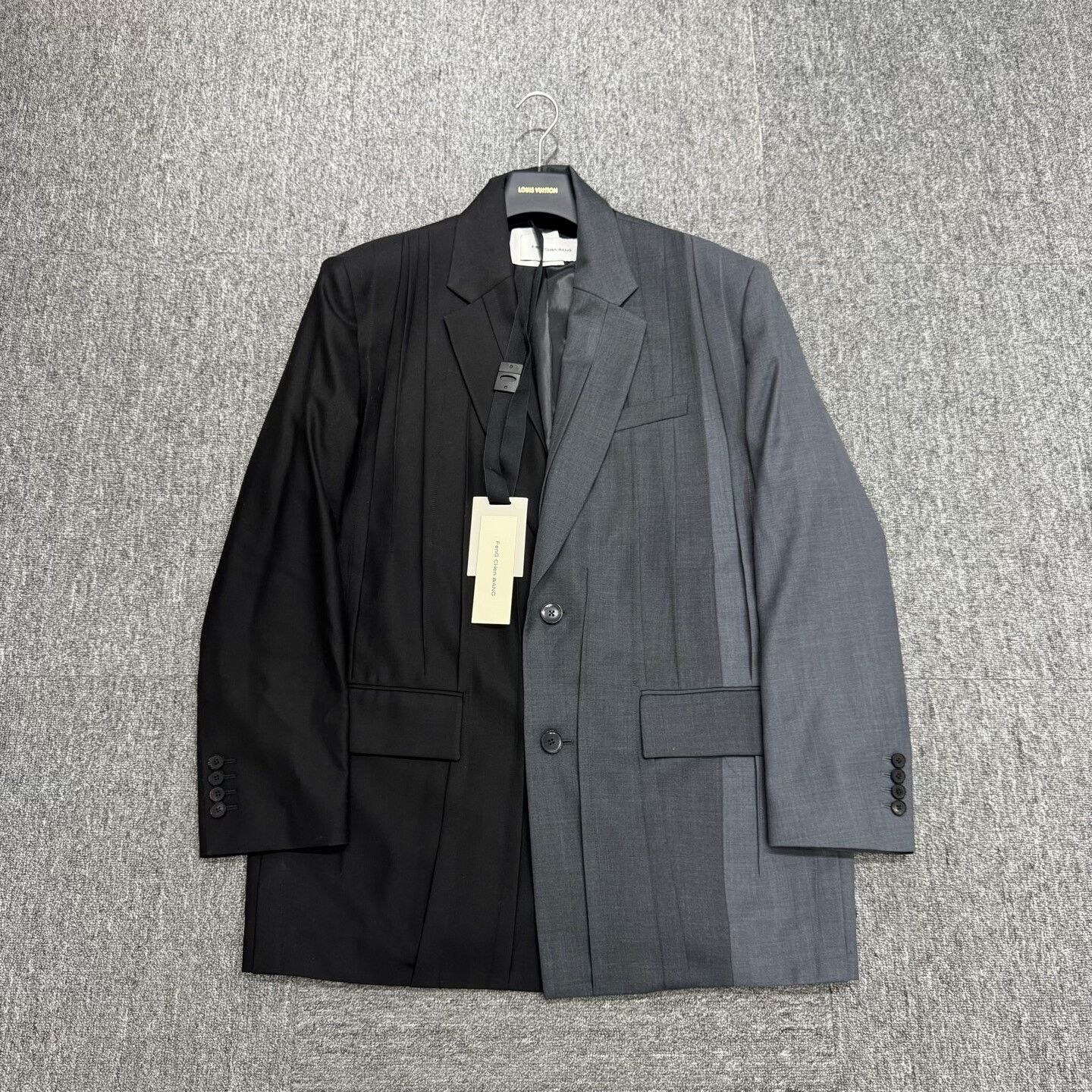 Feng Chen Wang Feng Chen Wang Dual Tone Blazer Jacket Size US M / EU 48-50 / 2 - 1 Thumbnail