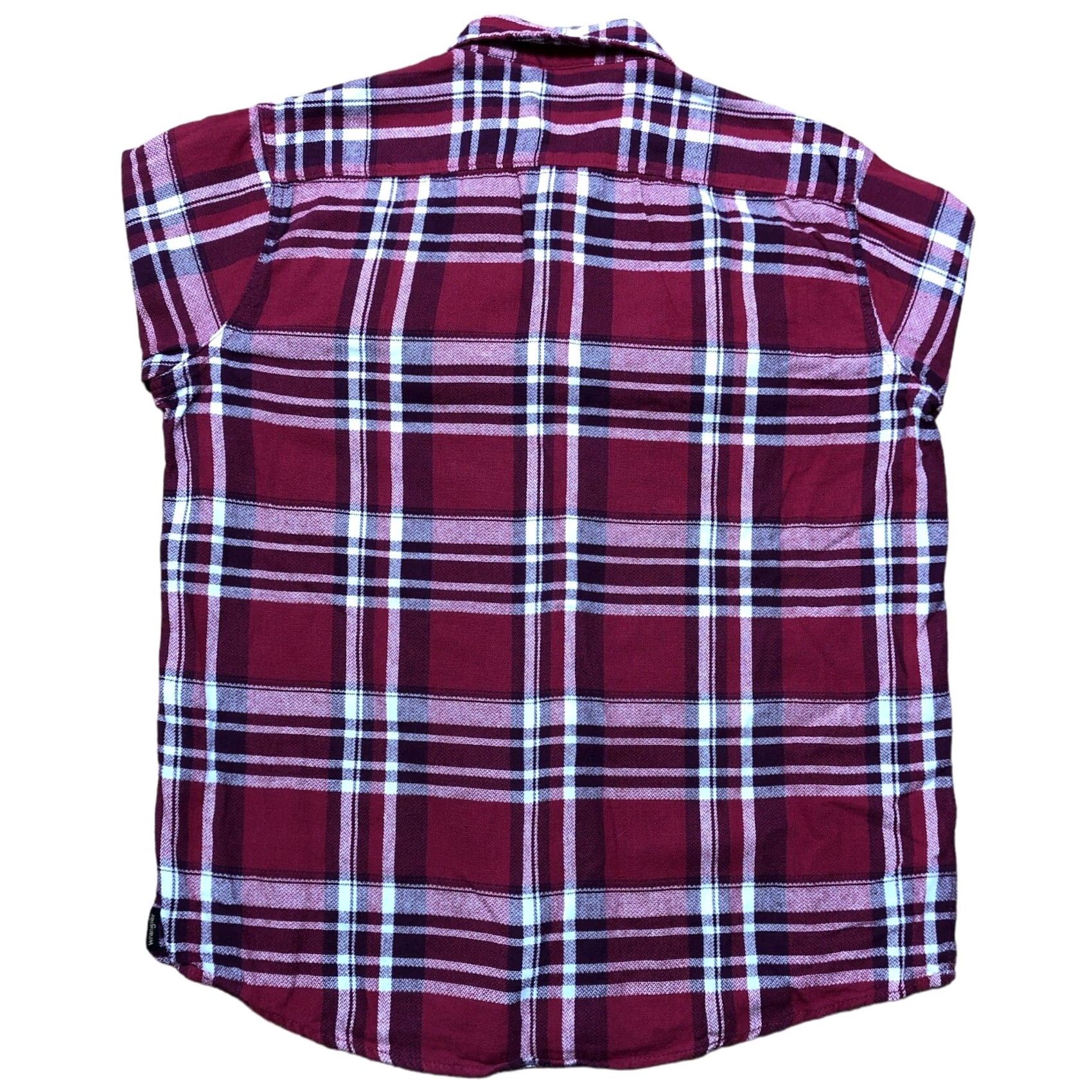 Wrangler VINTAGE Wrangler Red Plaid Men L Pearl Snap Flannel Long Sleeve Shirt Cowboy Size US L / EU 52-54 / 3 - 3 Thumbnail
