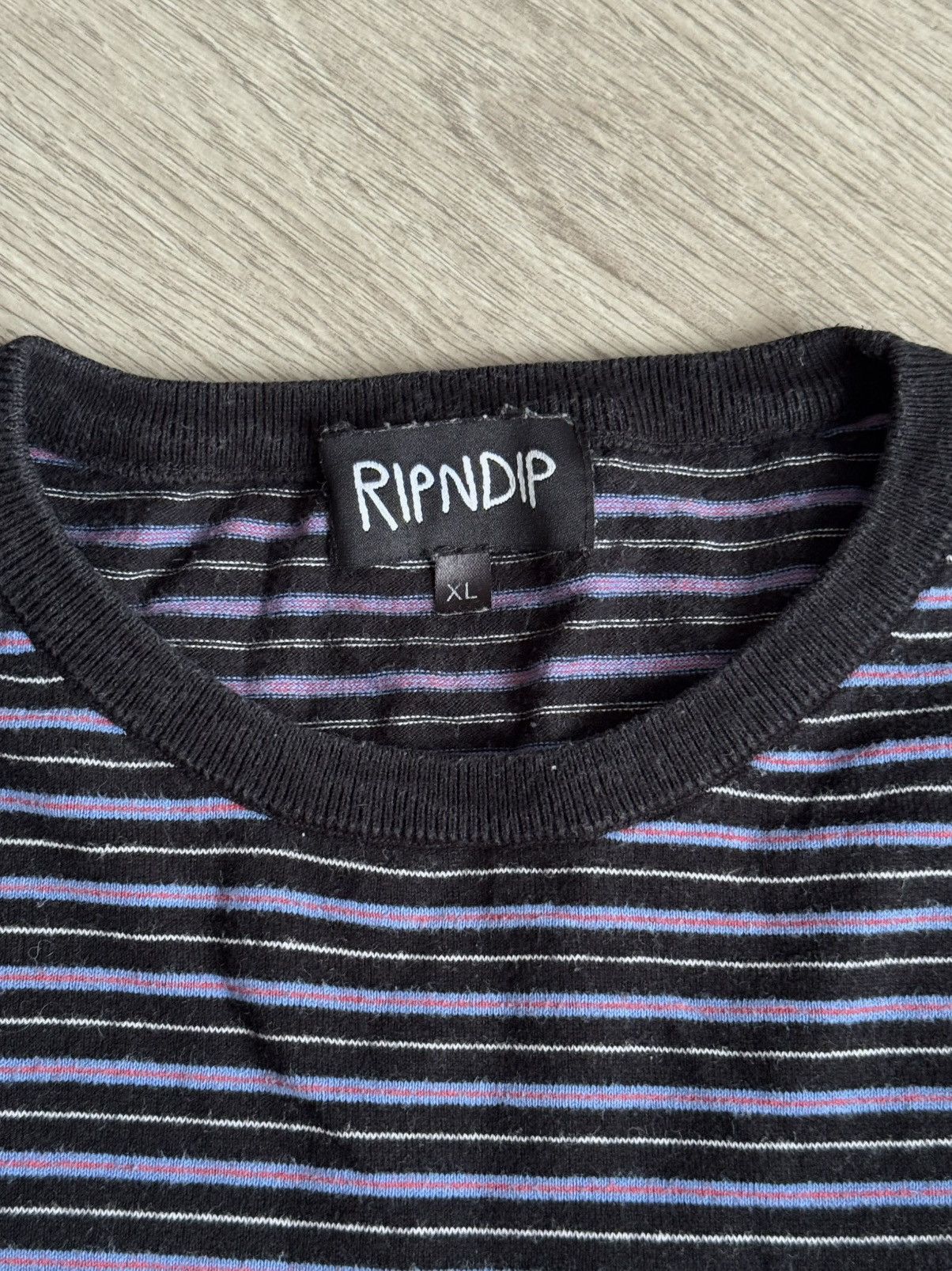 RIPNDIP 🔷RIPNDIP Peeking Nerm Jacquard Knitted T-shirt🔷 Size US XL / EU 56 / 4 - 3 Thumbnail