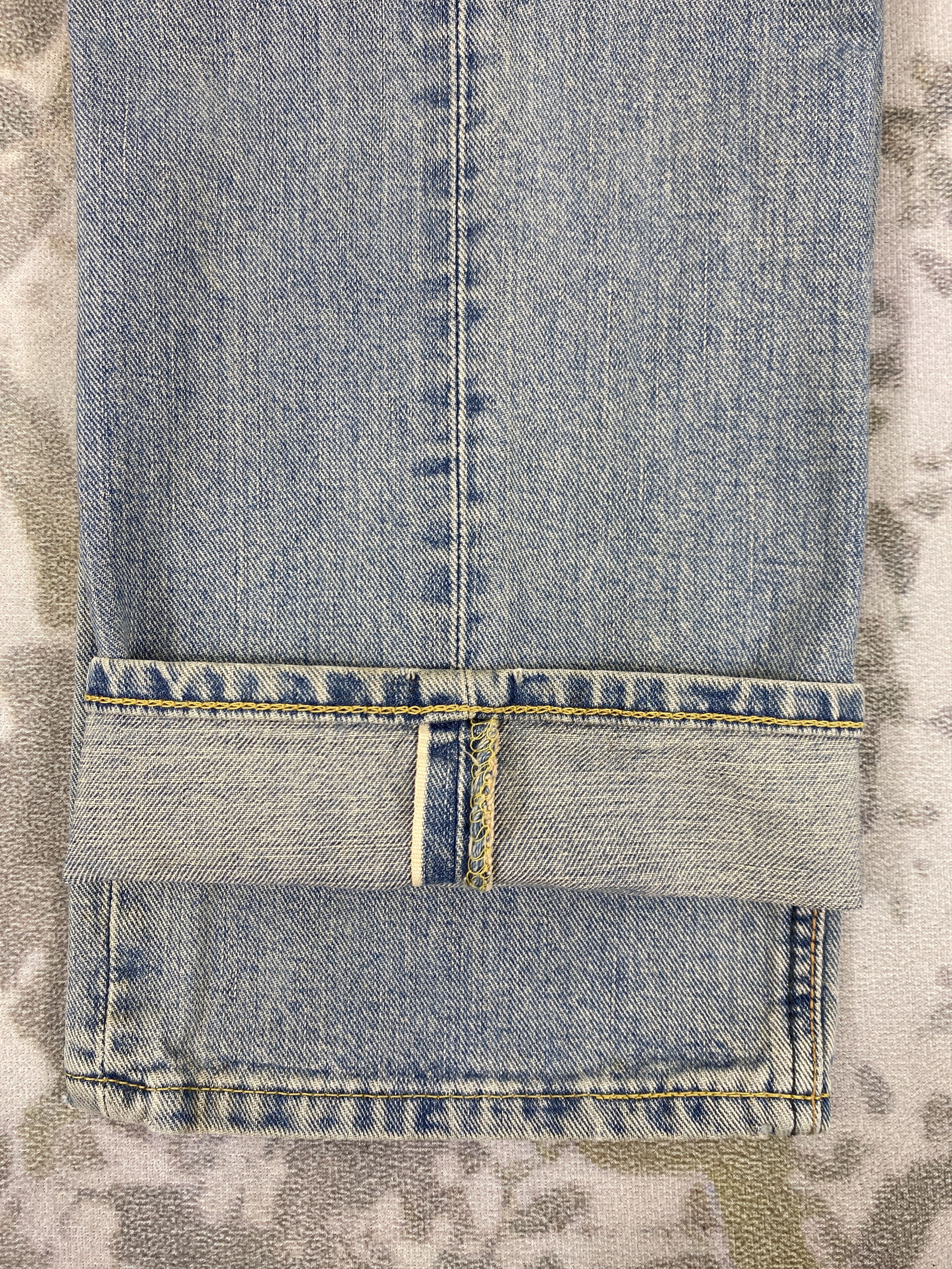 If Six Was Nine Redline Vintage Lee Jeans 30x33.5 Denim- JN3575 Size US 30 / EU 46 - 12 Thumbnail