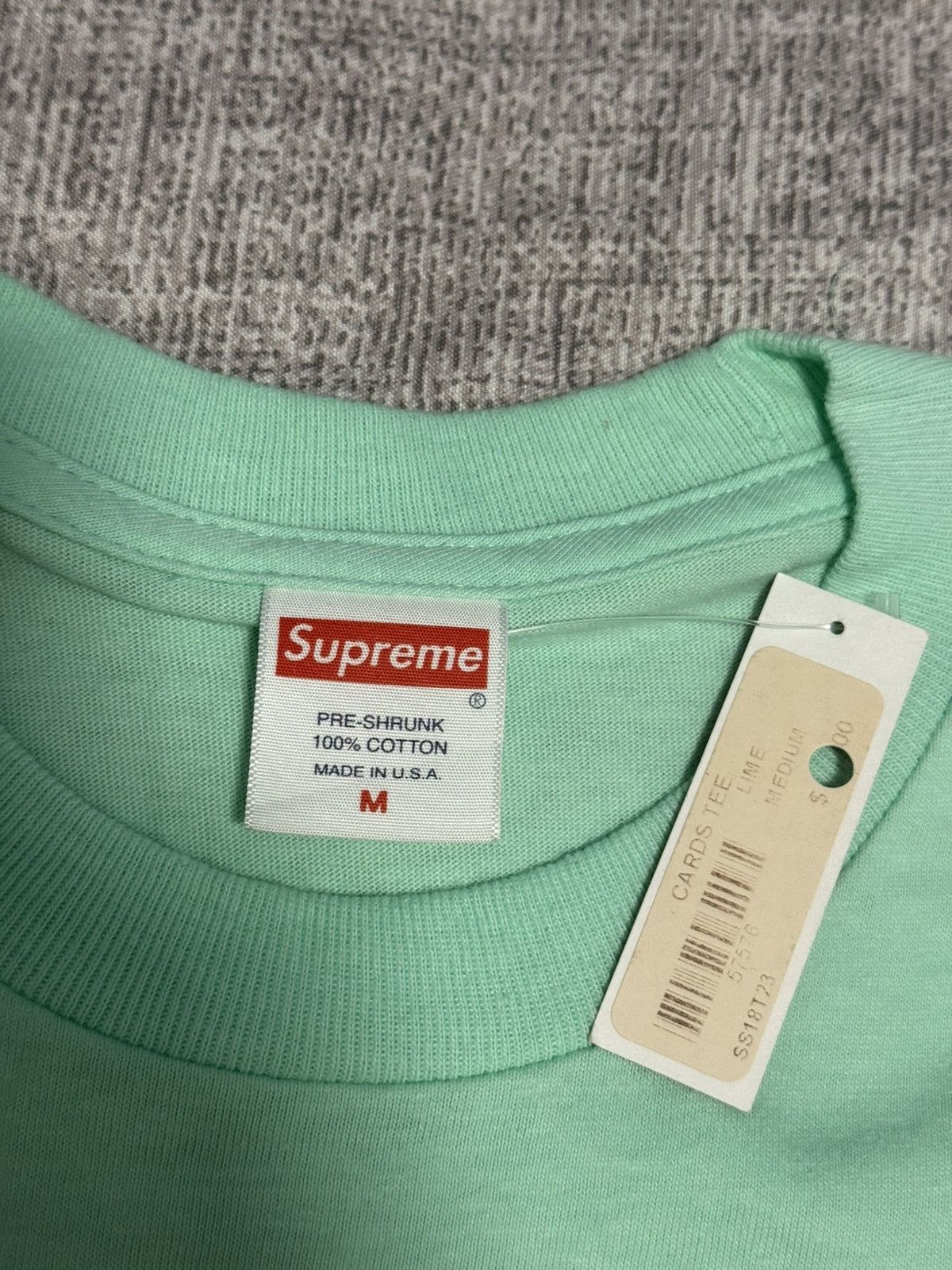 Supreme Supreme ss18 cards tee T-shirt Size US M / EU 48-50 / 2 - 3 Thumbnail