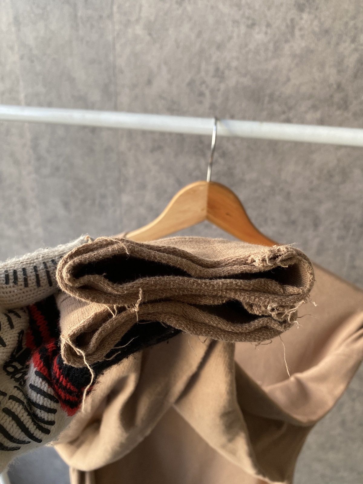 Number (N)ine Number (N)ine Japan Basic Logo Distressed Sweatshirt Size US M / EU 48-50 / 2 - 11 Thumbnail