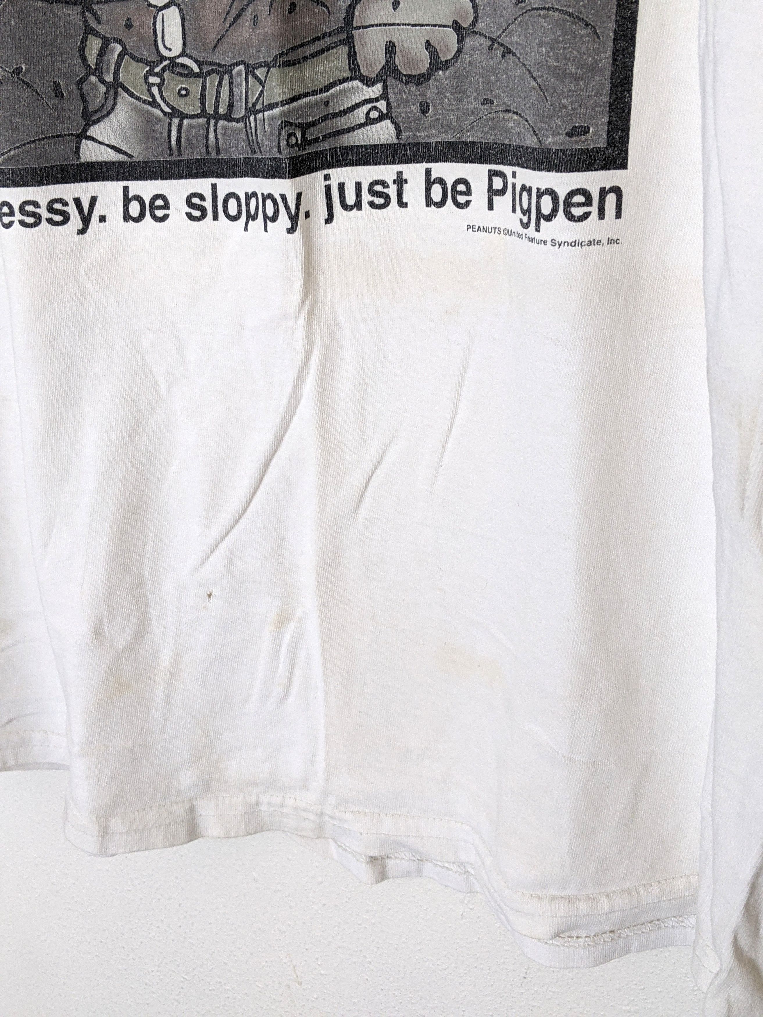 Changes Vintage Rare Graphic Peanuts Pig Pen Shirt Size US XL / EU 56 / 4 - 6 Thumbnail
