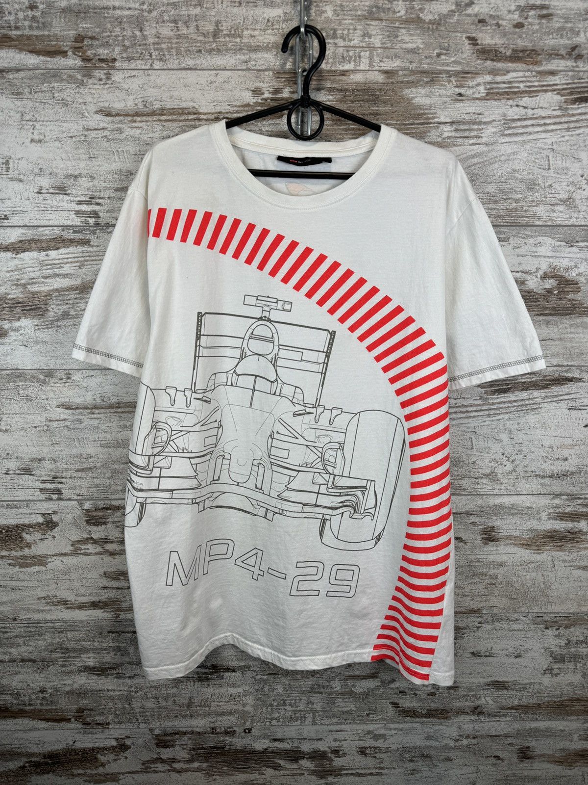 Malcolm McLaren × Mercedes-Benz Mens Vintage Mercedes Team McLaren T-shirt racing tee Size US L / EU 52-54 / 3 - 2 Thumbnail